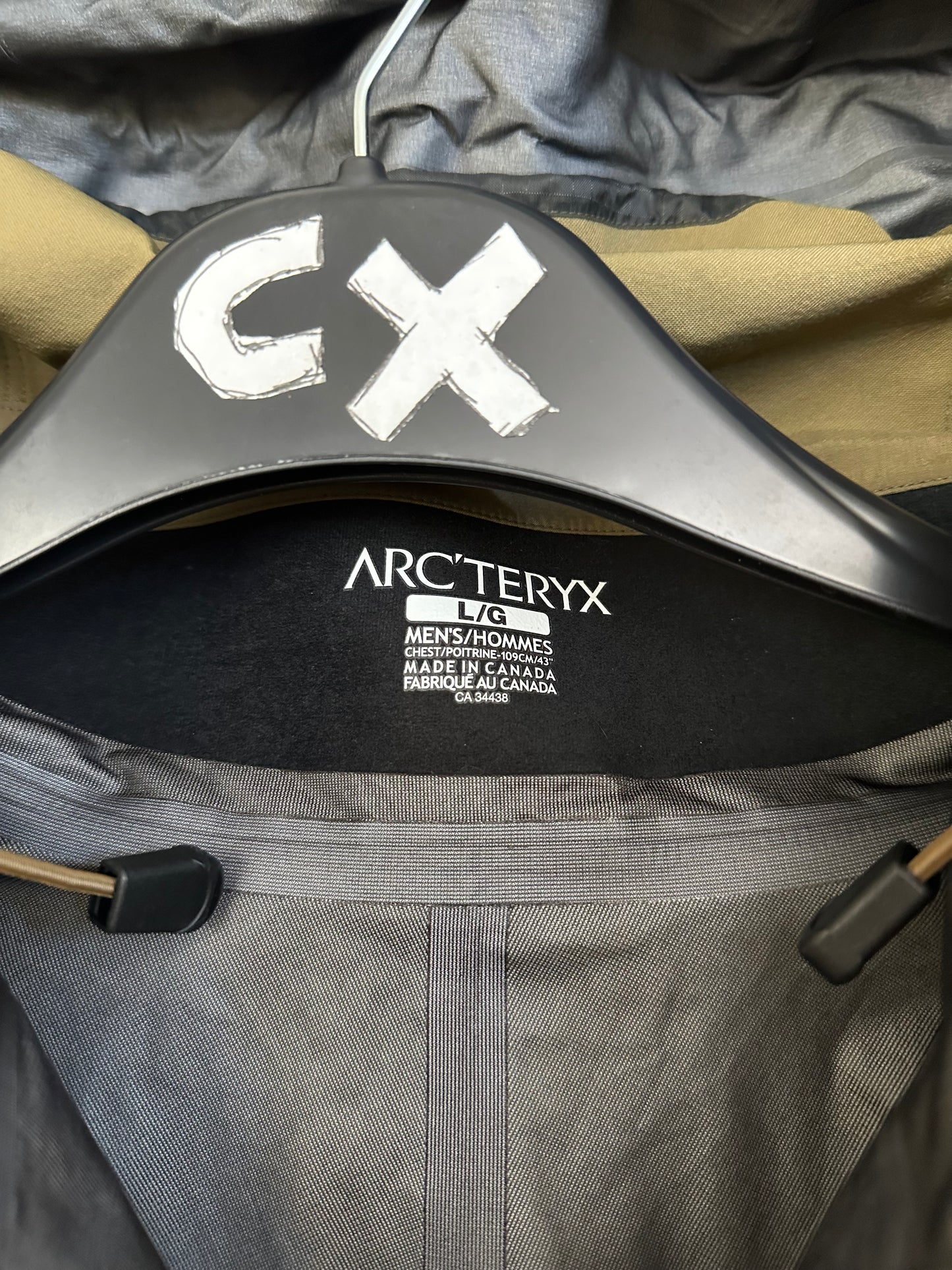 Arc’teryx LEAF Gryphon Halfshell Jacket Gen1 Crocodile Men's L Large Gore-Tex