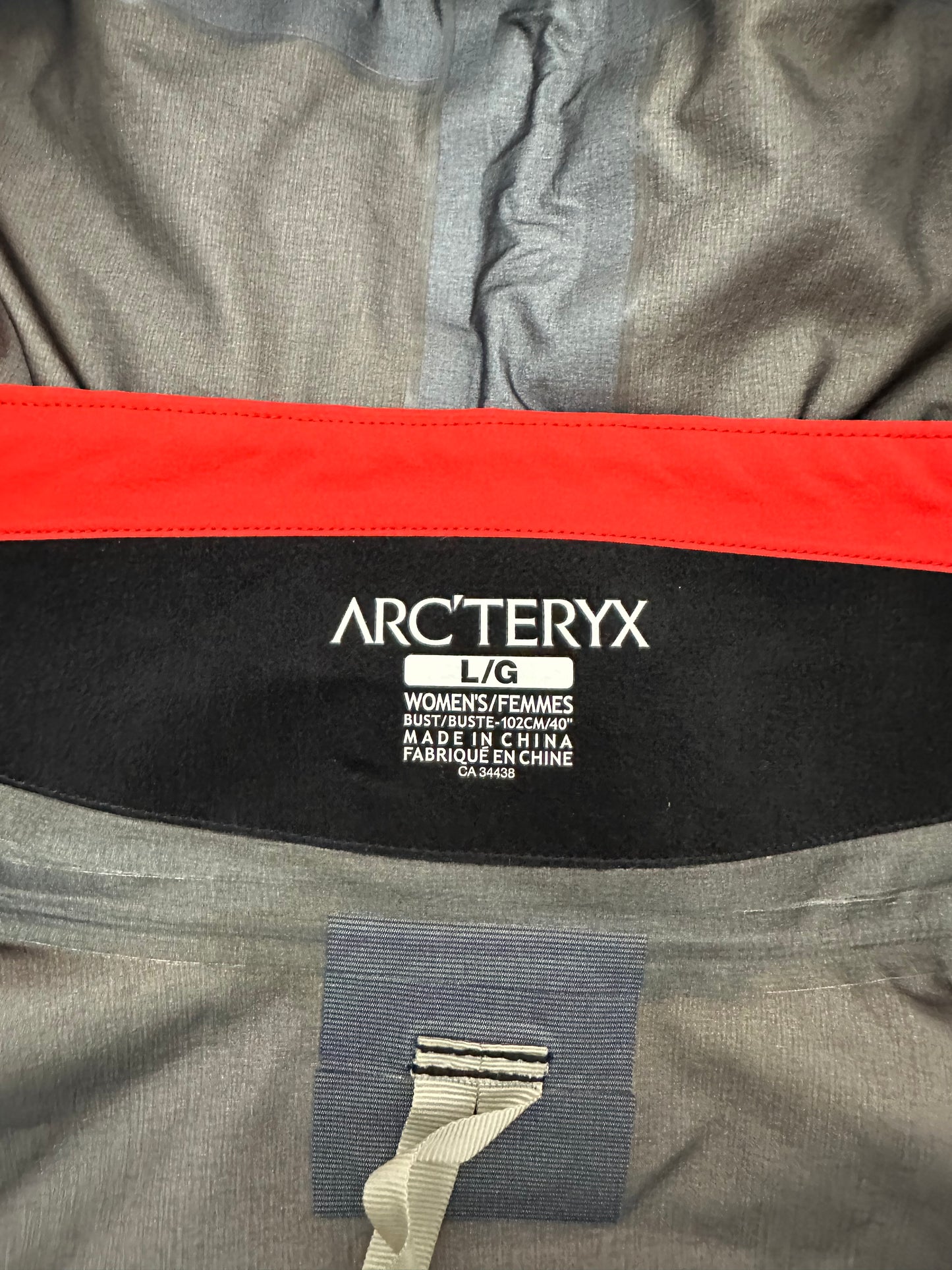 Arc'teryx Beta AR Jacket Red Women's L Large Gore-Tex Pro