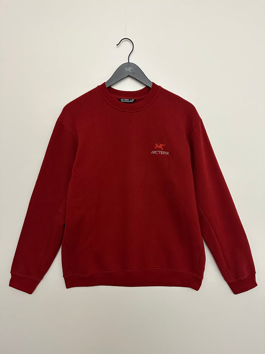 Arc’teryx Word Emblem Crew Neck Pullover Heritage Red Men’s L Large