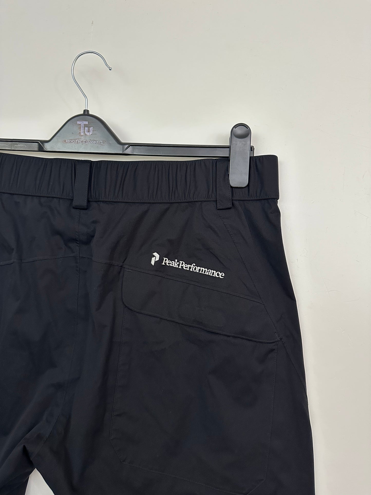 Peak Performance Men's G Hybrid Pants Size XL Black Waterproof