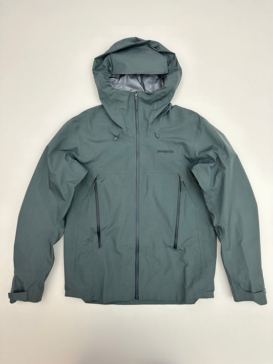 Patagonia Super Free Alpine Jacket Nouveaux Green Men’s M Medium Gore-Tex RECCO