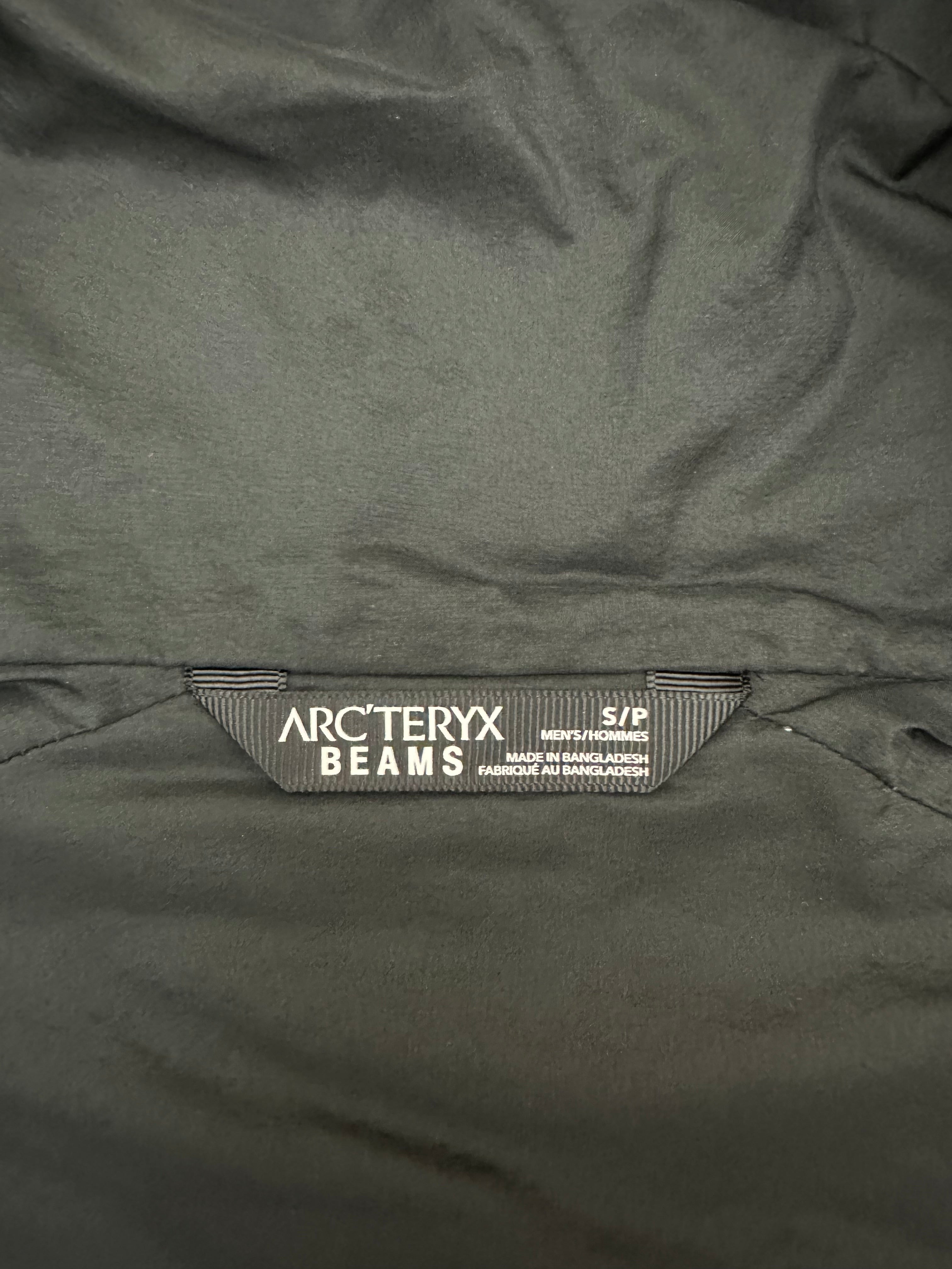 Arc'teryx x Beams Atom LT Hoody Boro Blue Men's S Small Arc'teryx x Beams Atom LT Hoody Boro Blue Men's S Small