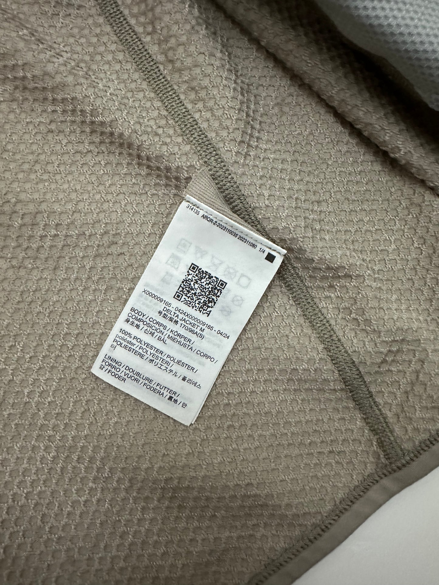 Arc’teryx Delta Jacket Rune Men’s S Small