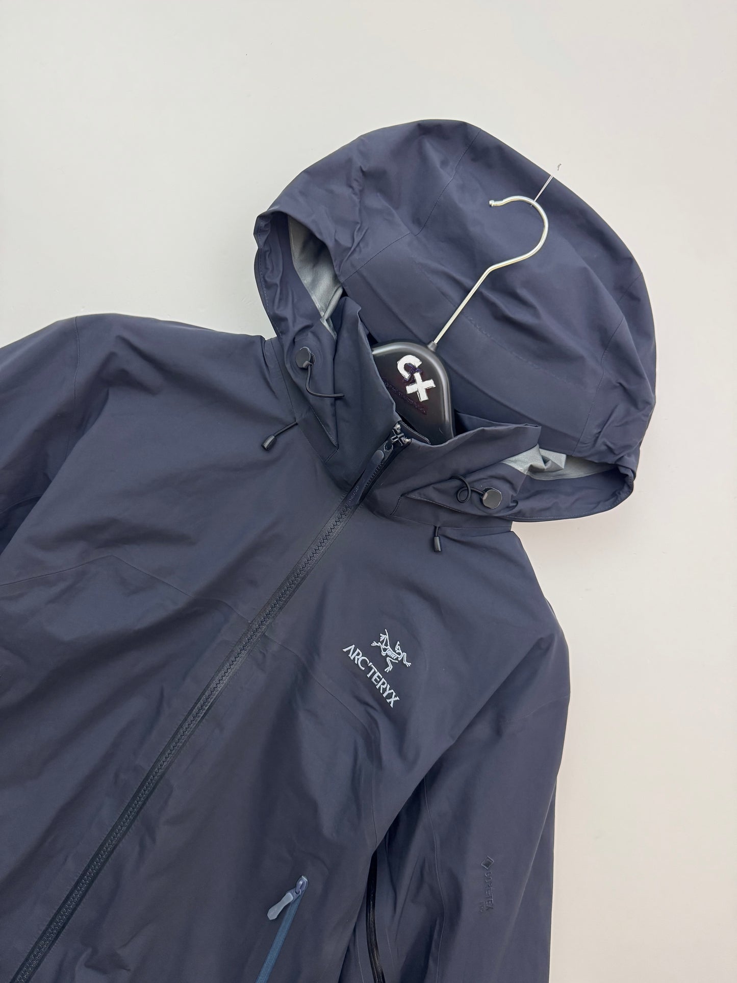 Arc'teryx Beta AR Jacket Women's L Large Blue Gore-Tex Pro Shell RECCO