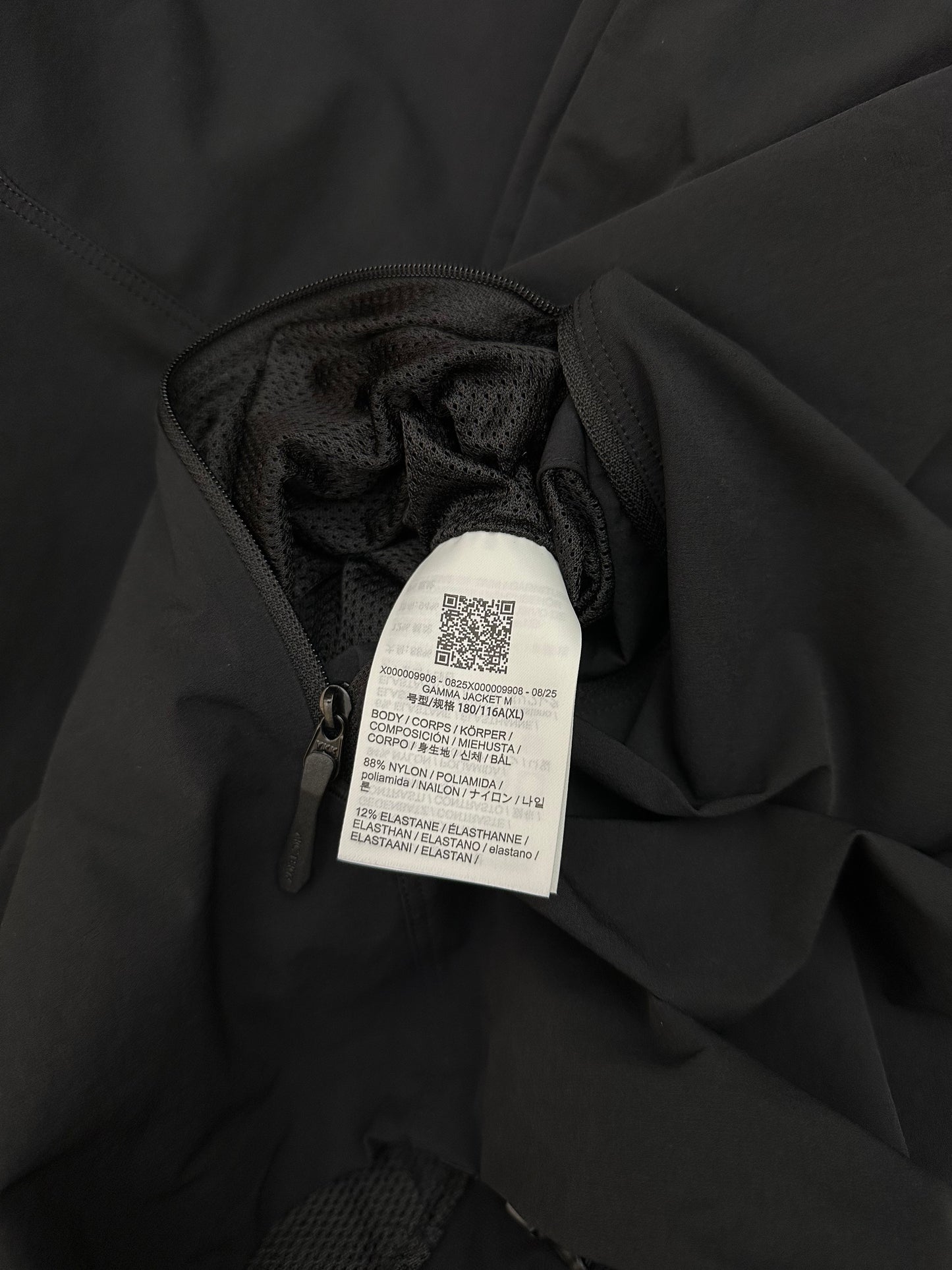 Arc’teryx Gamma Jacket Black Men’s XL Extra Large