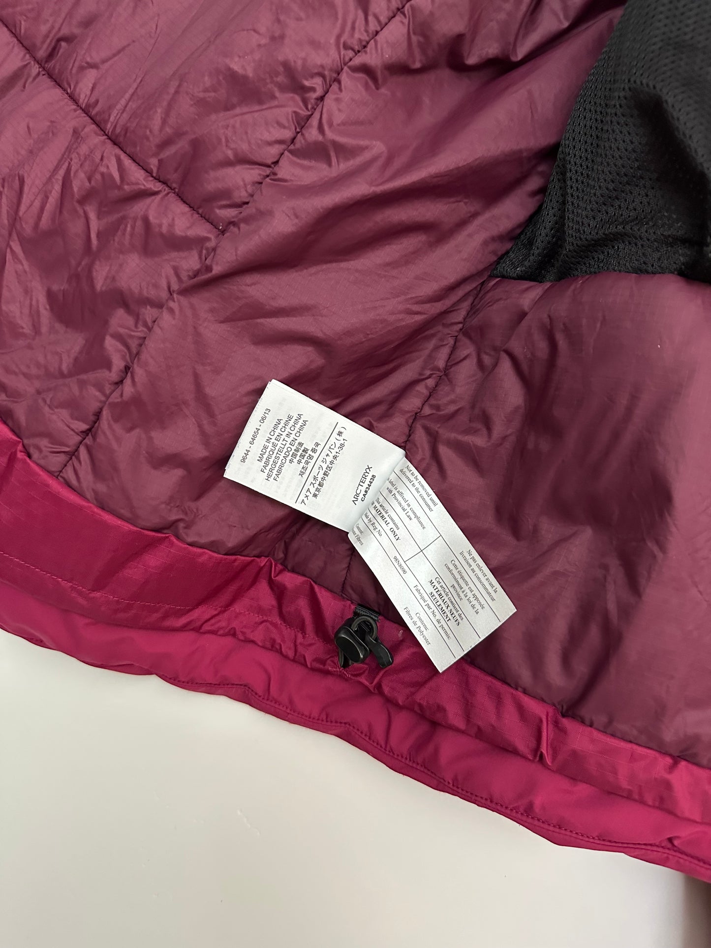 Arc’teryx Kappa Hoody Pink Women’s L Large Gore-Tex Windstopper