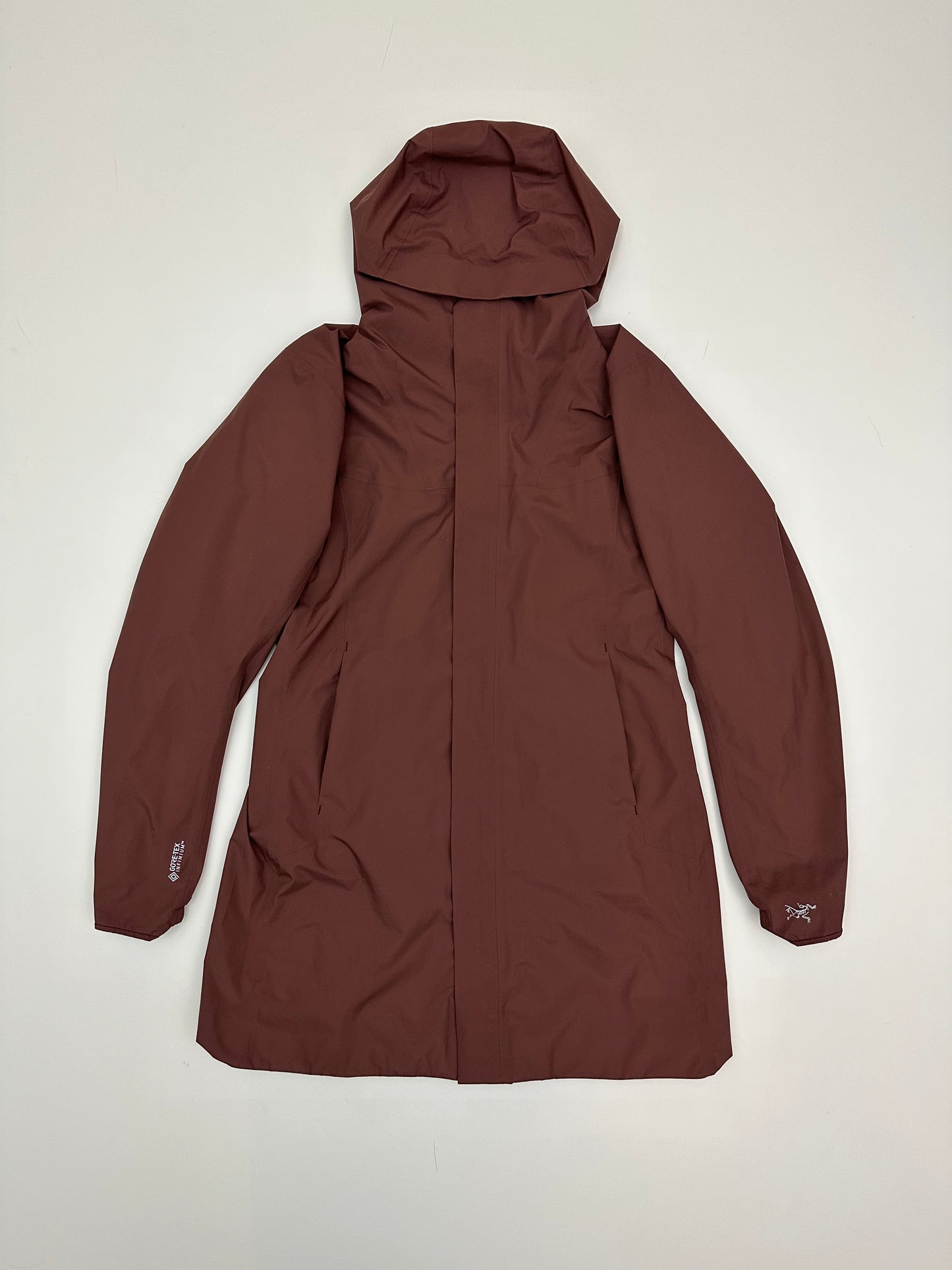 Arc’teryx Solano Coat Velvet Sand Red Women’s M Medium Gore-Tex Infinium