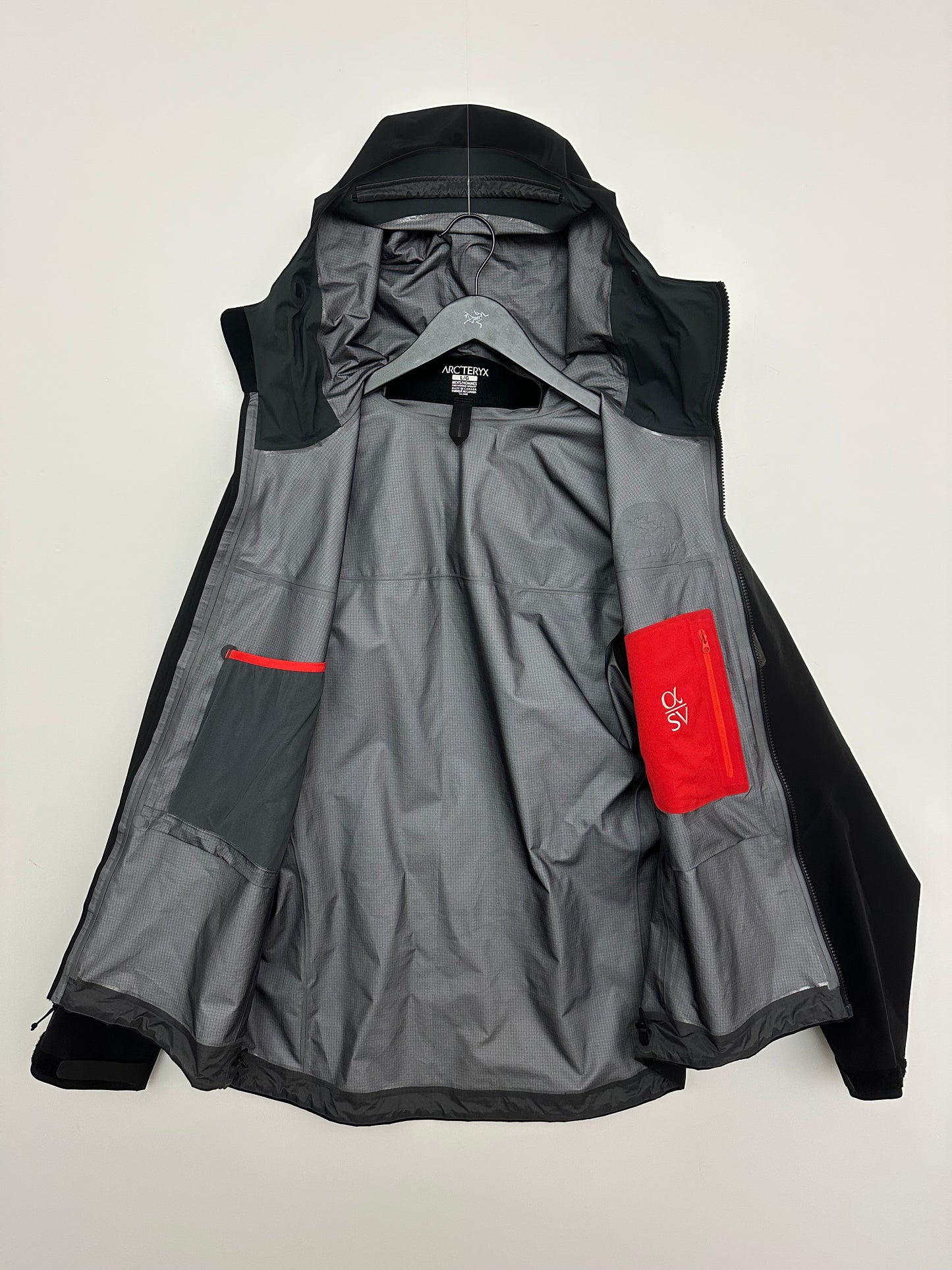 Arc’teryx Alpha SV Jacket Black Men’s L Large Gore-Tex Pro
