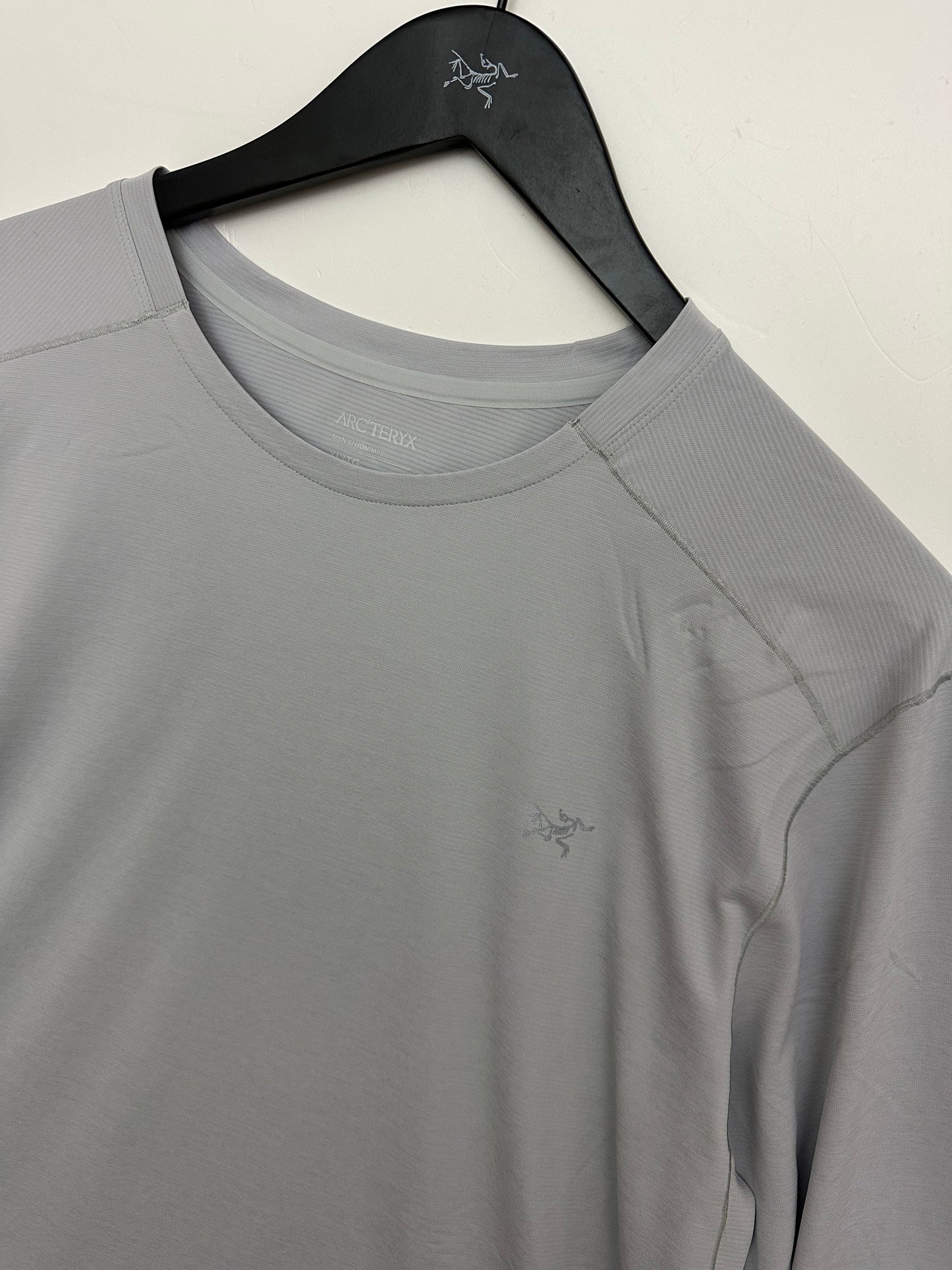 Arc’teryx Cormac Crew LS Tee Solitude Heather Men’s XL Extra Large