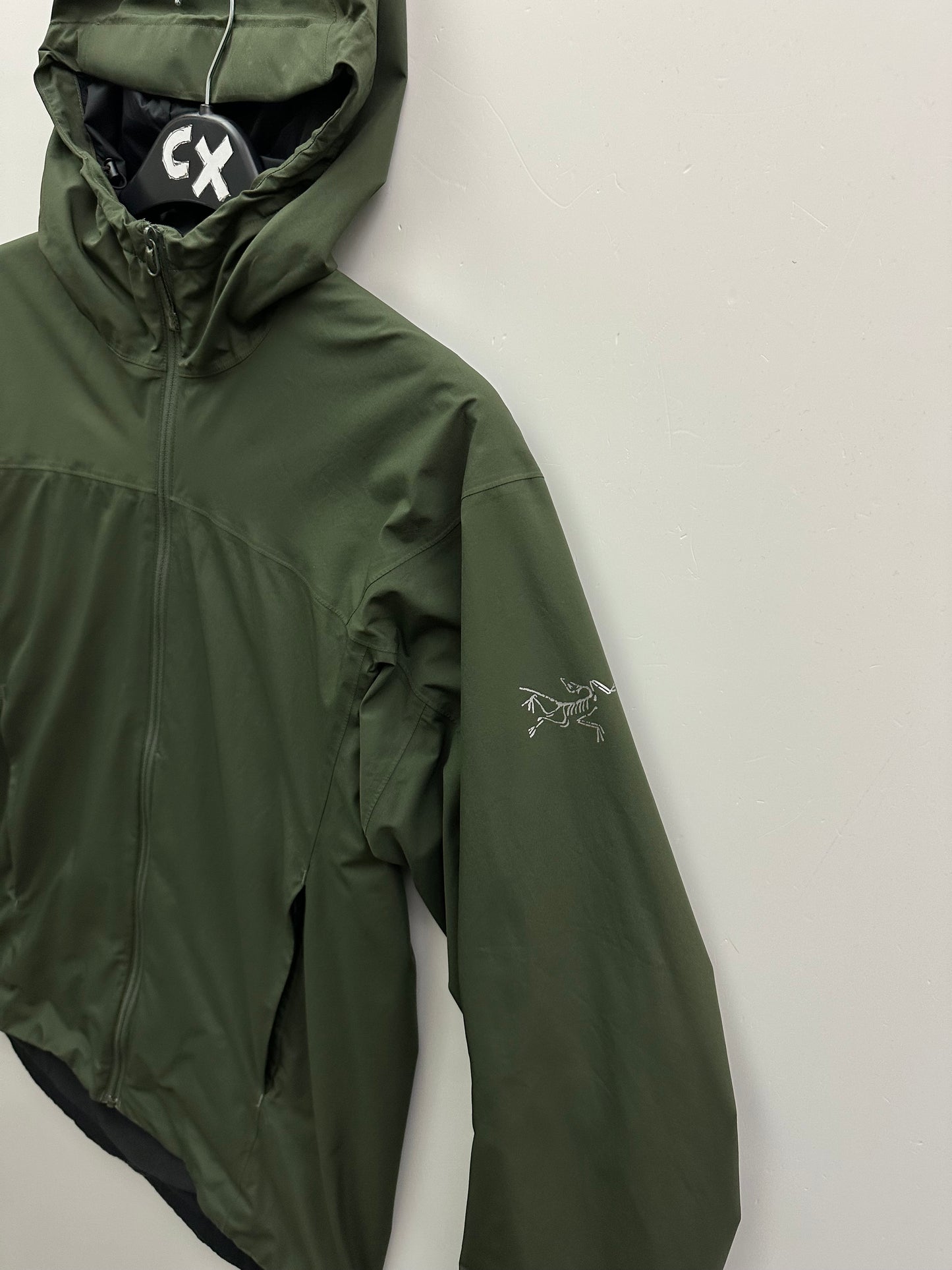 Arc’teryx Solano Hoody Green Men’s M Medium Gore Windstopper