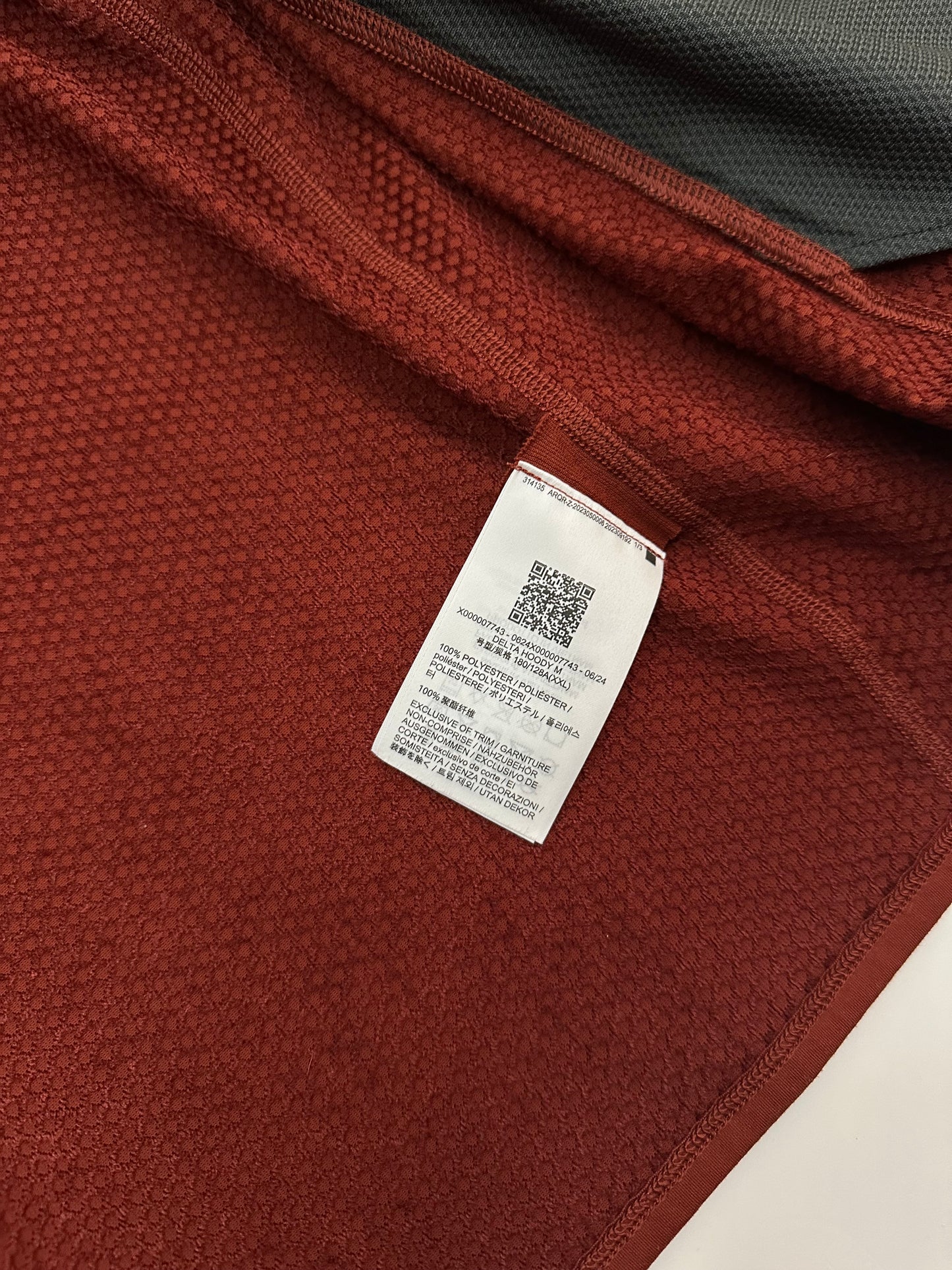 Arc'teryx Delta Hoody Men's XXL Red