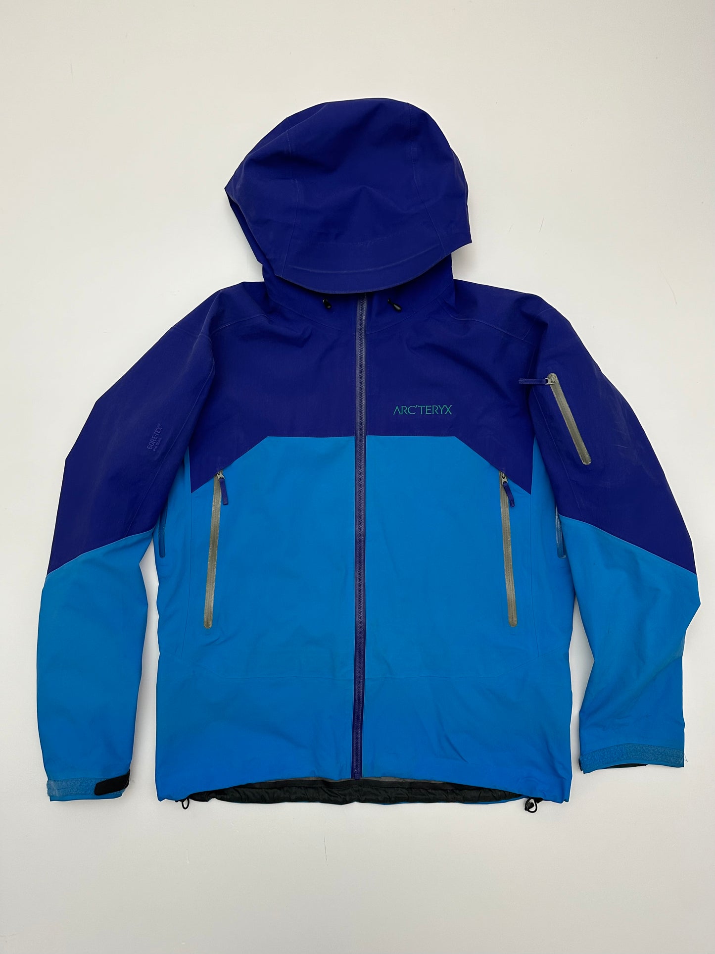 Arc’teryx Rush Jacket Supernova Blue Men's L Large Gore-Tex Pro RECCO