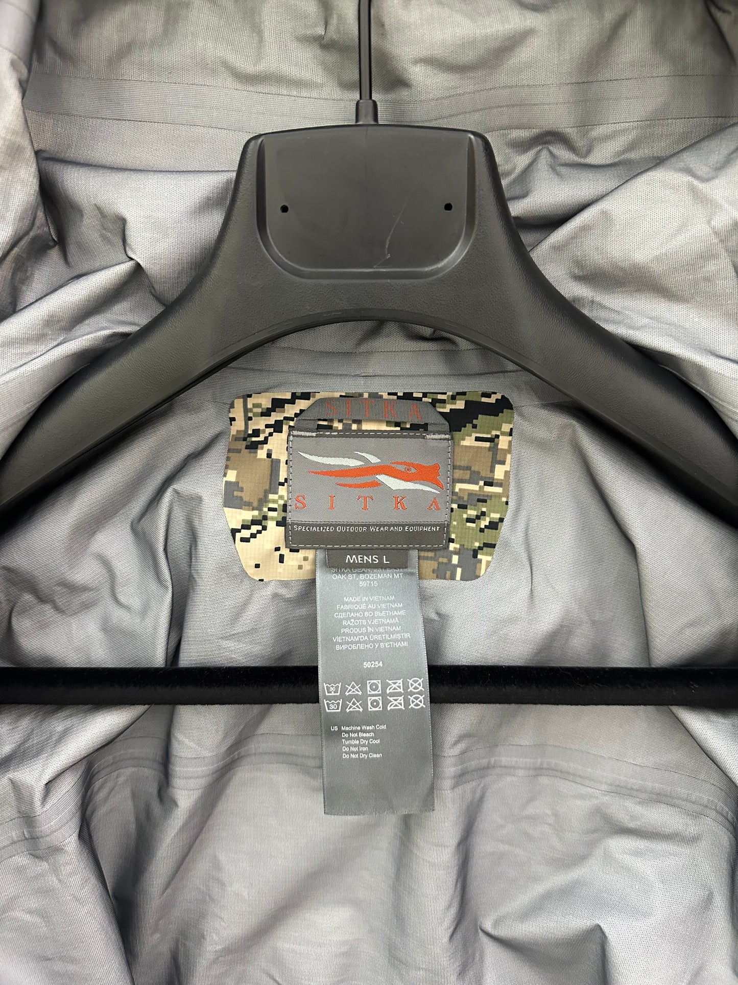 Sitka Dew Point Jacket Optifade Open Country Men’s Large Gore-Tex