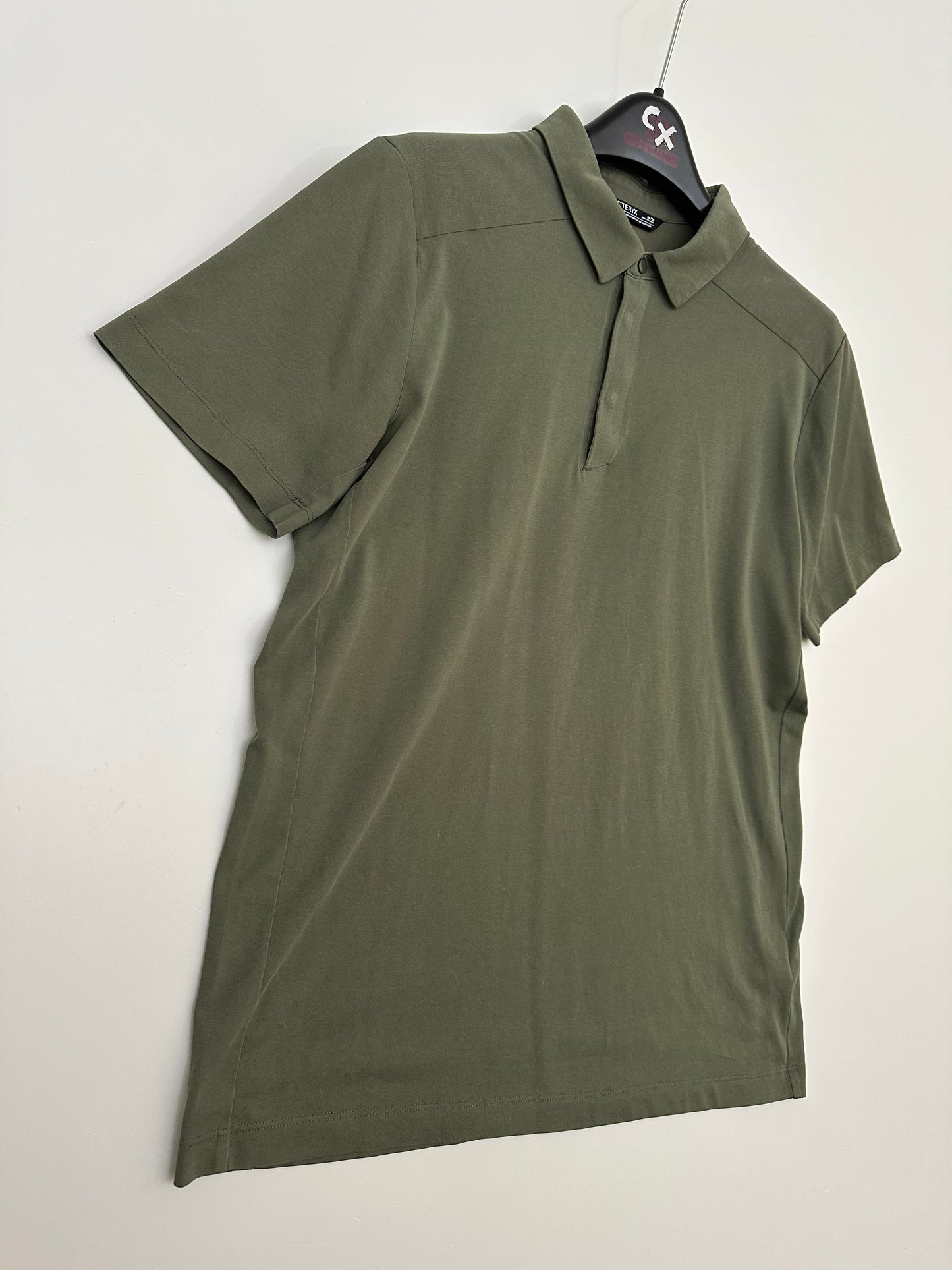 Arc’teryx Eris Polo T-Shirt Forage Green Men’s S Medium