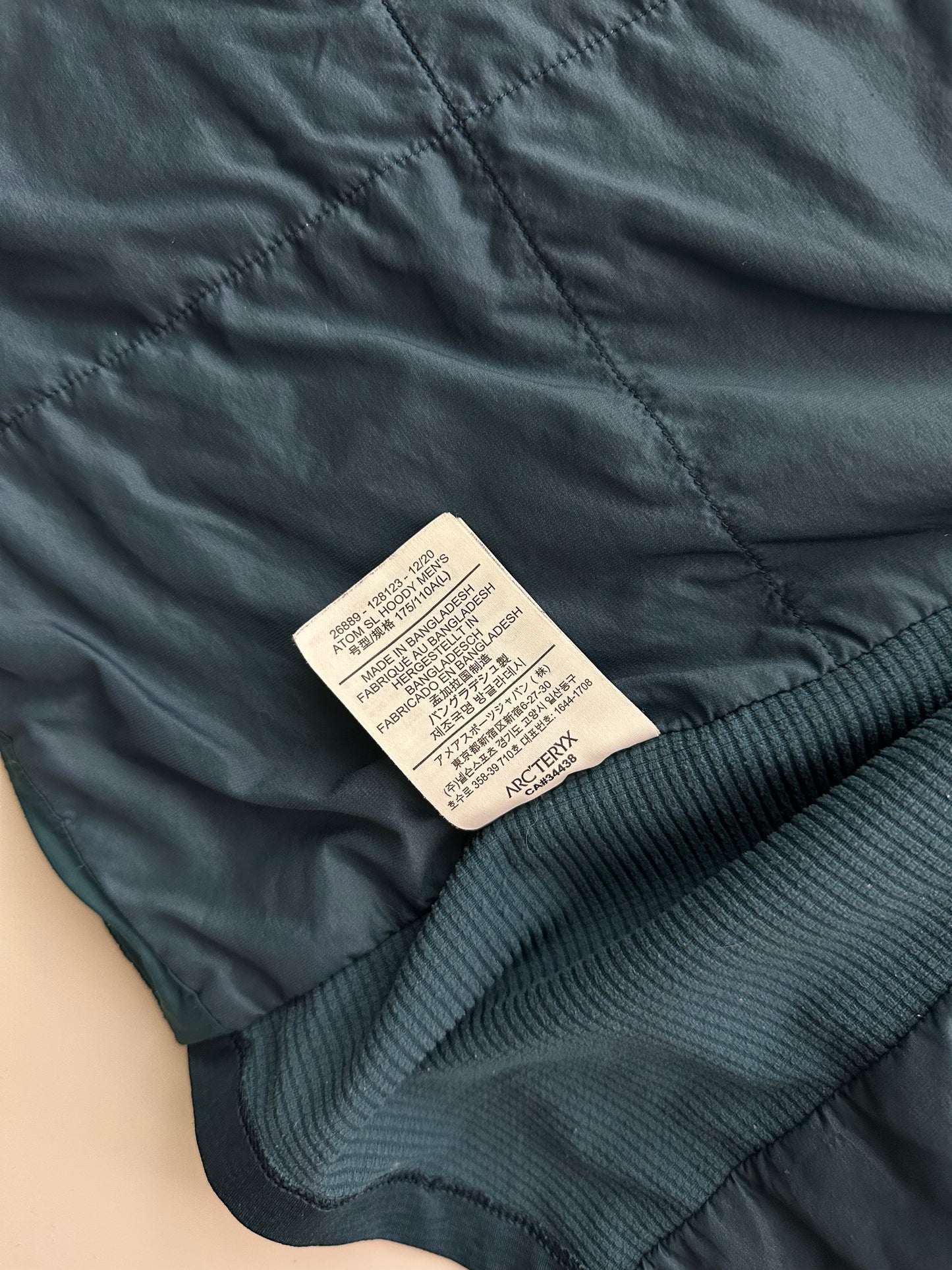 Arc’teryx Atom SL Hoody Blue Men’s L Large