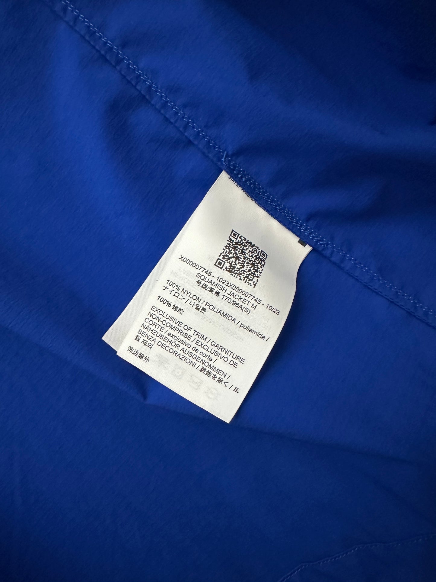 Arc’teryx Squamish Jacket Blue Men’s S Small