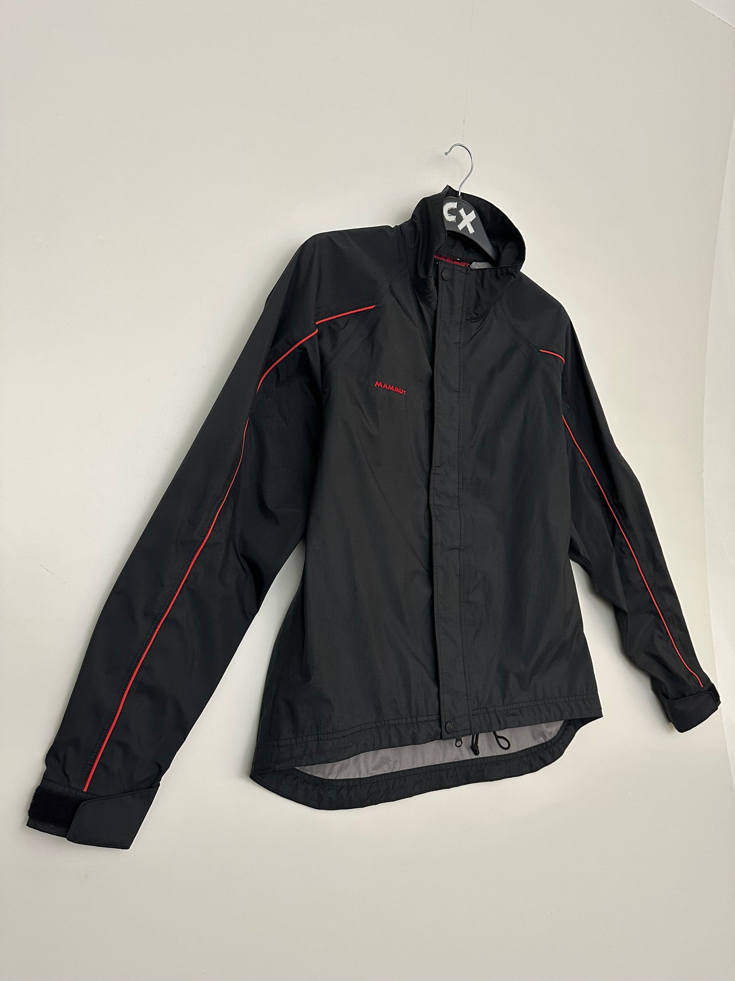 Mammut Wenaha DRYtech Waterproof Jacket Black/Red Men’s Large