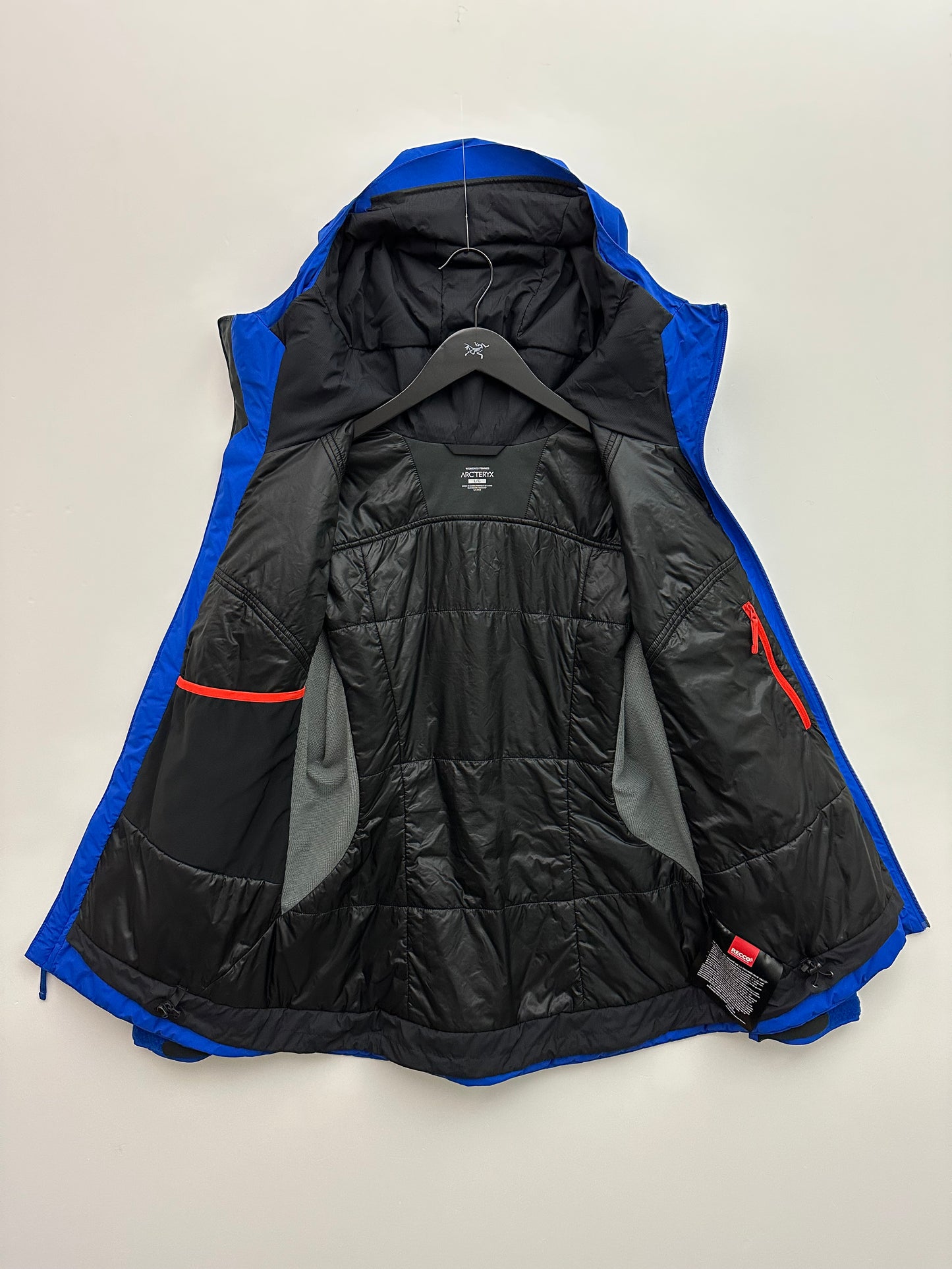 Arc’teryx Nadina Jacket Somerset Blue Women’s L Large Gore Thermium RECCO