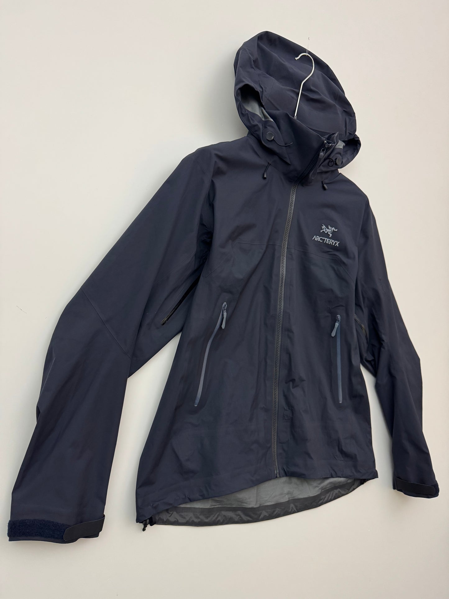 Arc'teryx Beta AR Jacket Women's L Large Blue Gore-Tex Pro Shell RECCO