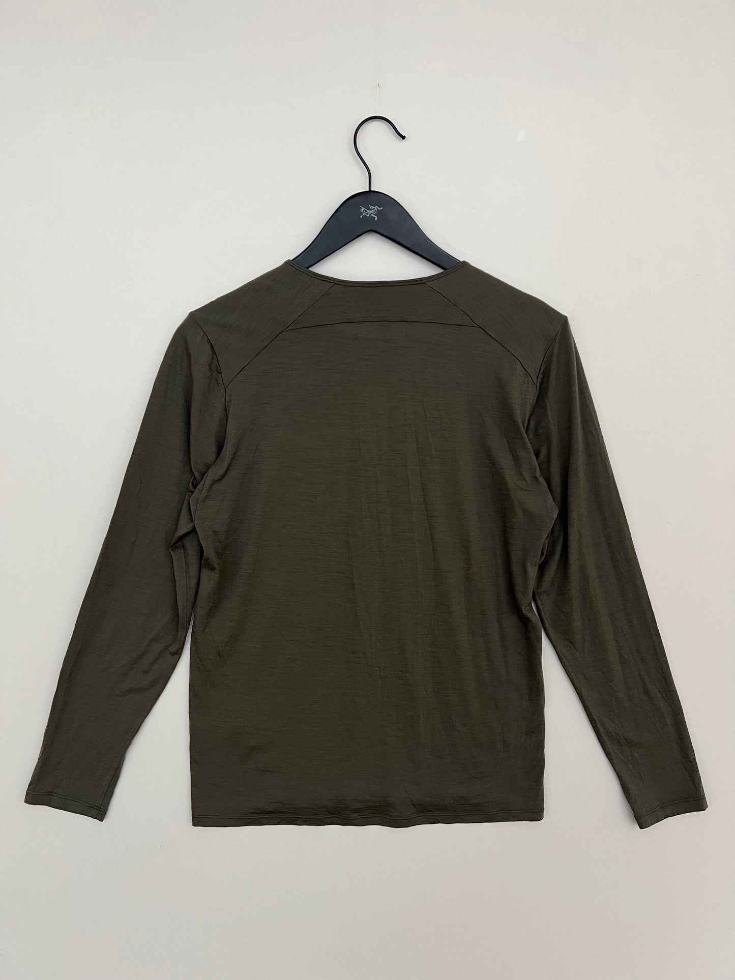 Arc’teryx Veilance Frame LS Tee Olive Green Men’s S Small Merino Wool