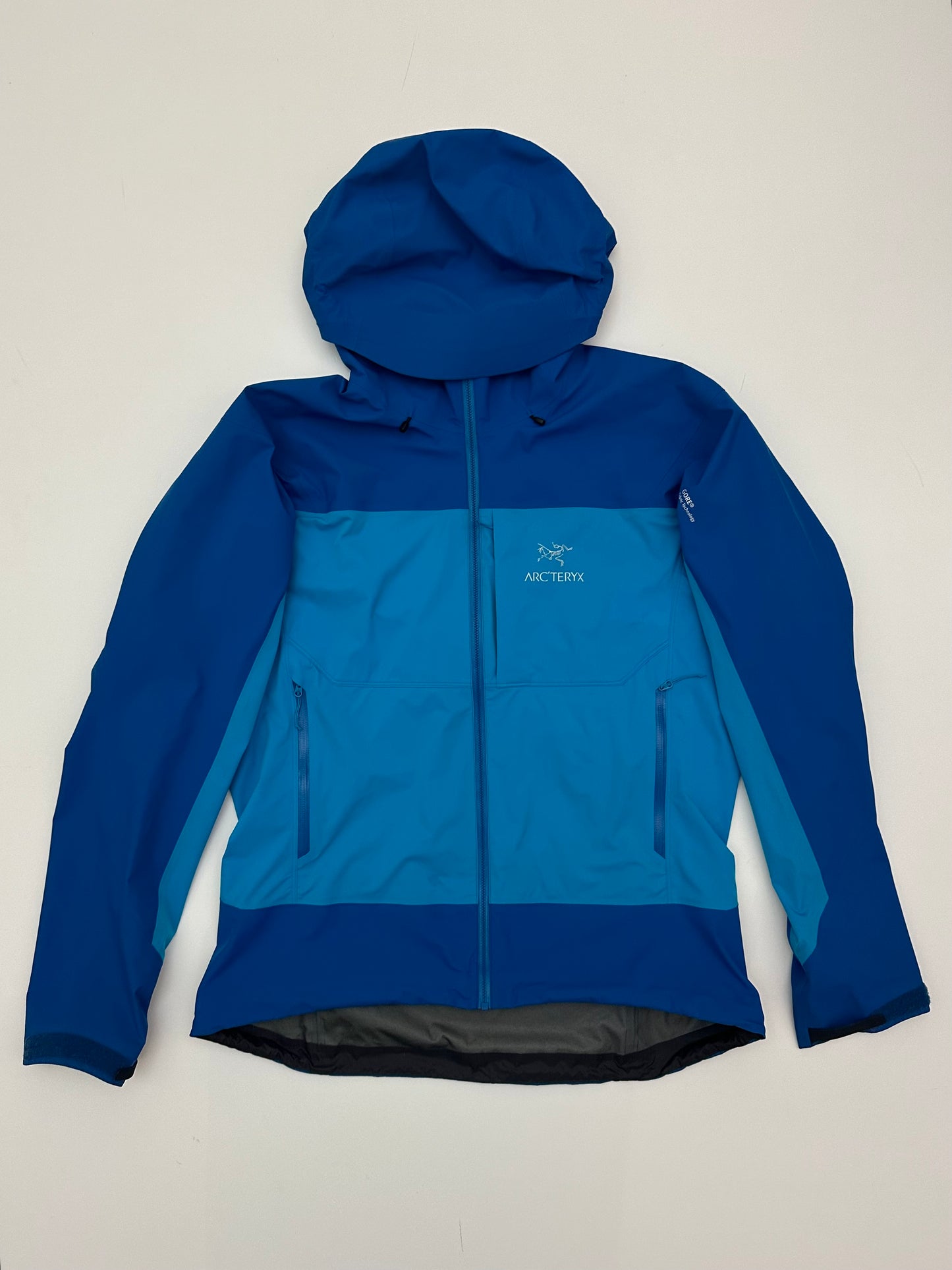 Arc’teryx Alpha Comp Hoody Riptide Blue Men’s L Large Gore-Tex Hybrid