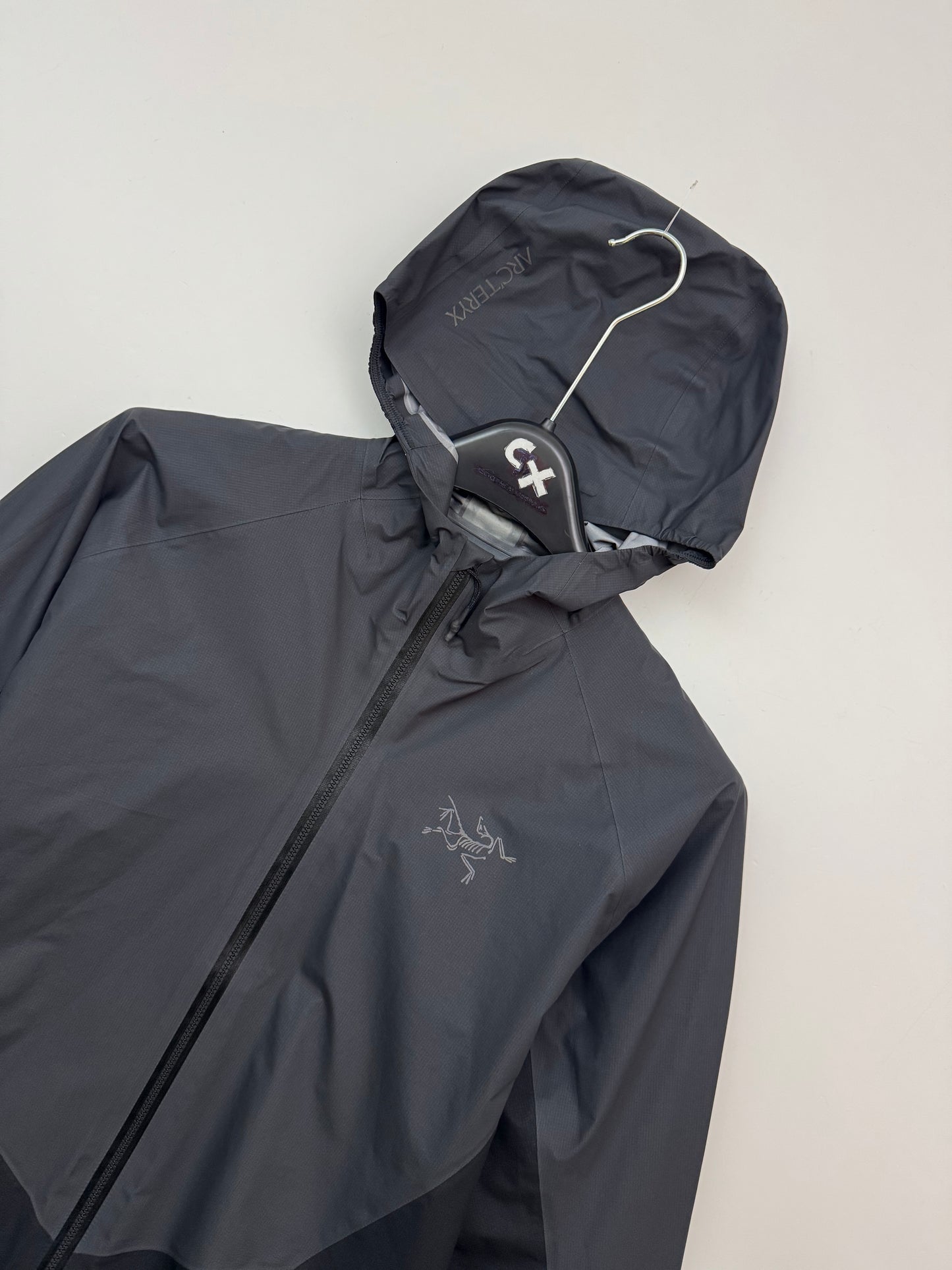 Arc'teryx Norvan Shell Jacket Black Grey Men's Small Gore-Tex RECCO