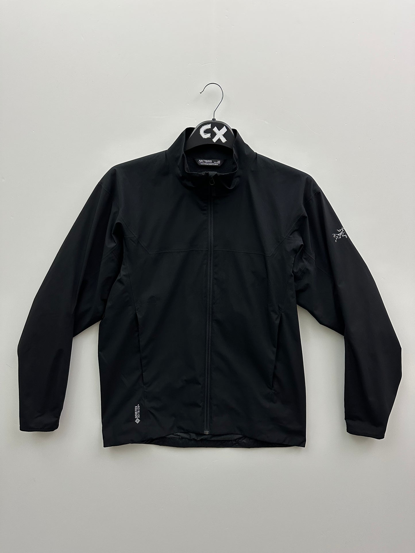 Arc’teryx Solano Jacket Black Men’s S Small Gore-Tex Infinium
