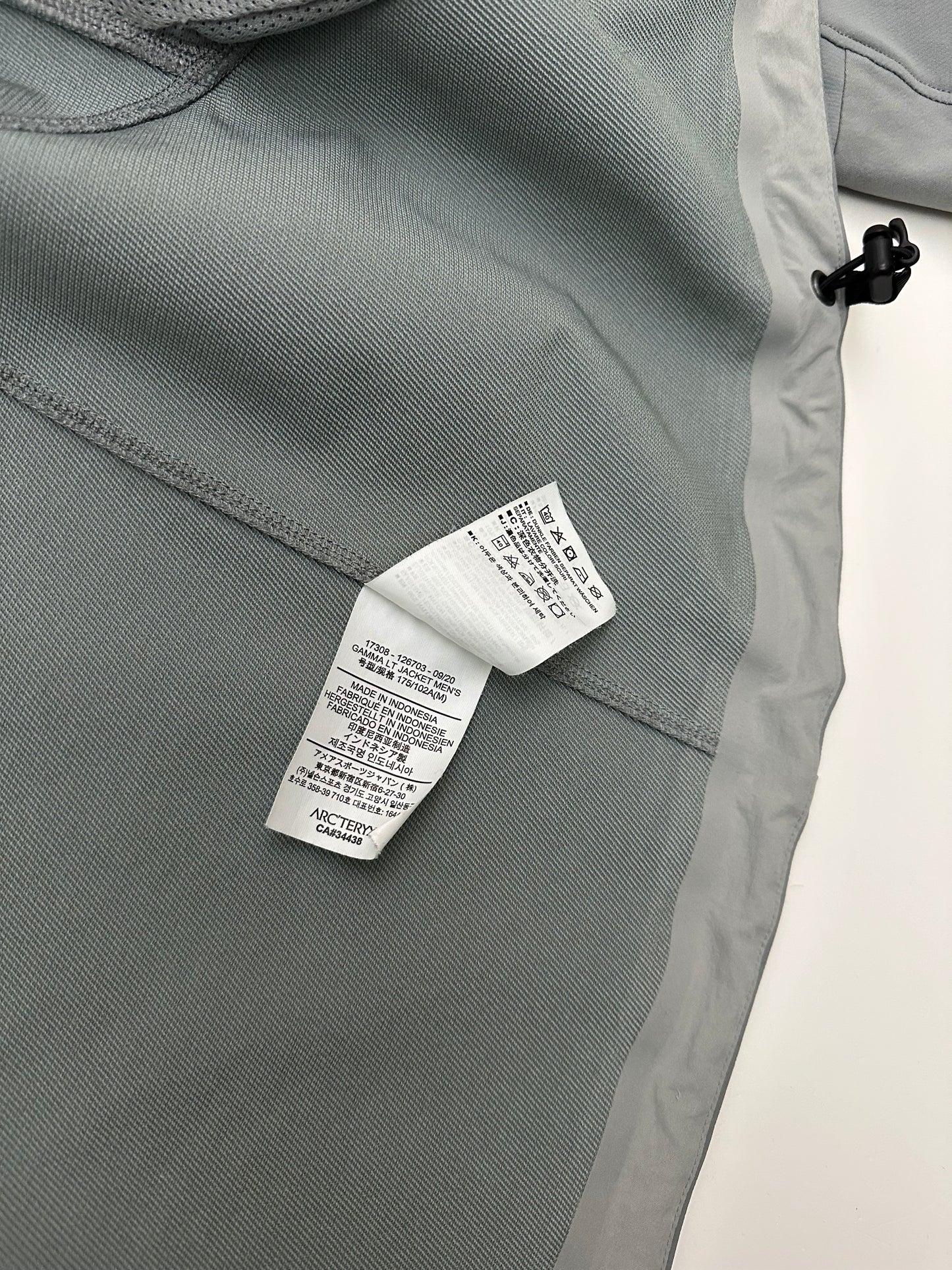 Arc’teryx Gamma Hoody Void Grey Men’s M Medium