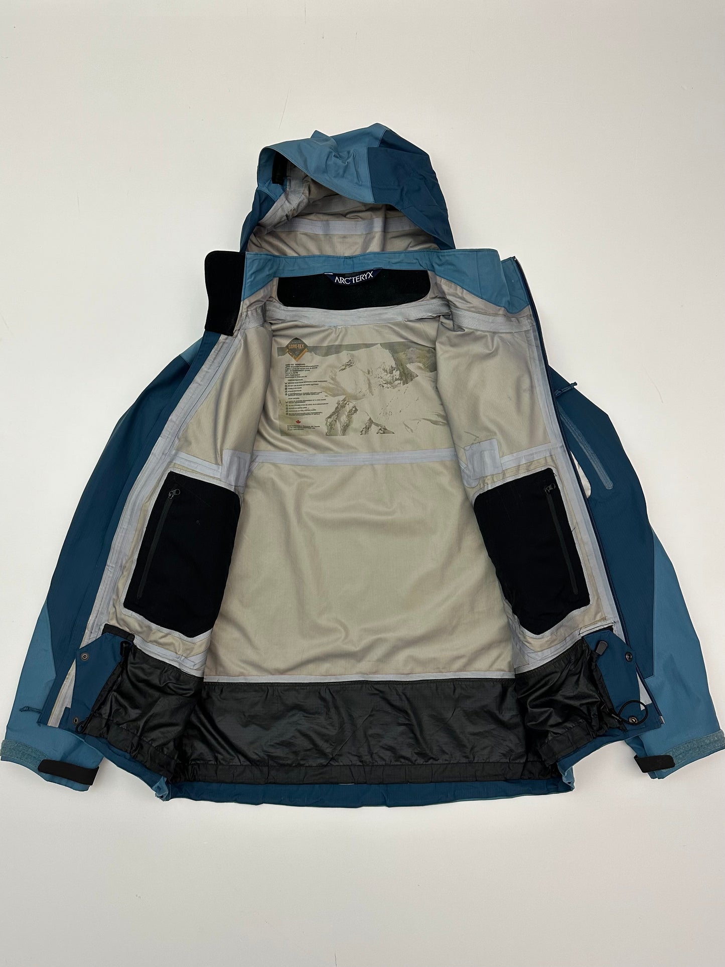 Arc'teryx Sidewinder SV Jacket Blue Men’s M Medium Gore-Tex RECCO