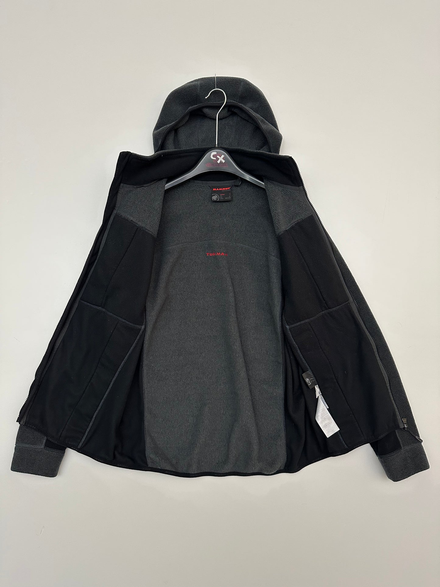 Mammut Eiswand Guide ML Hooded Jacket Anthracite Men's L Polartec Thermal Pro