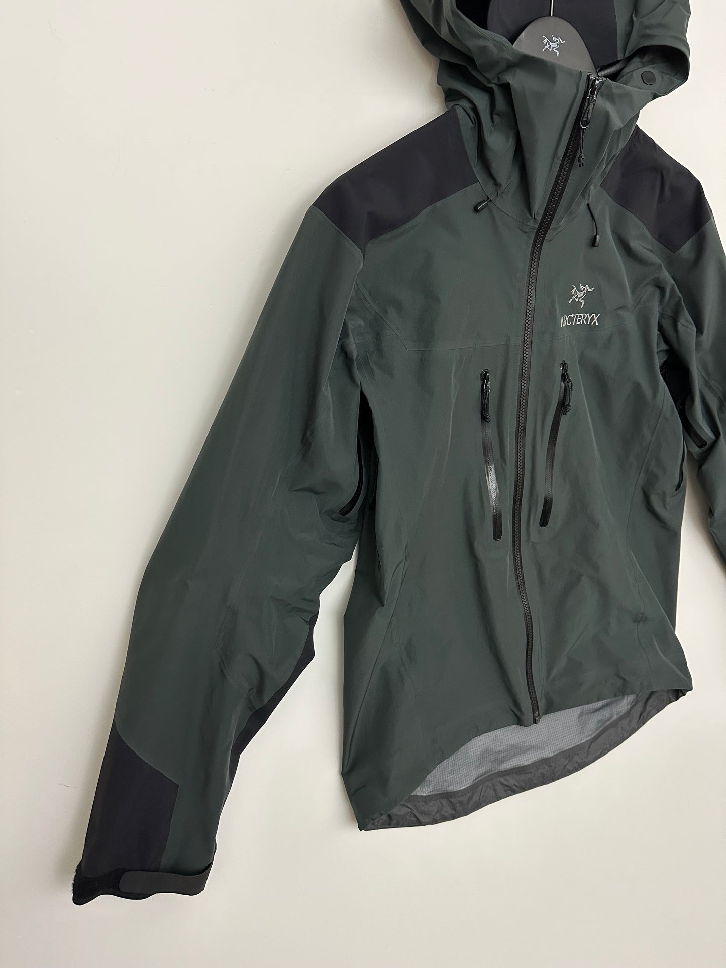 Arc’teryx Alpha AR Jacket Graphite Grey Men’s S Small Gore-Tex Pro
