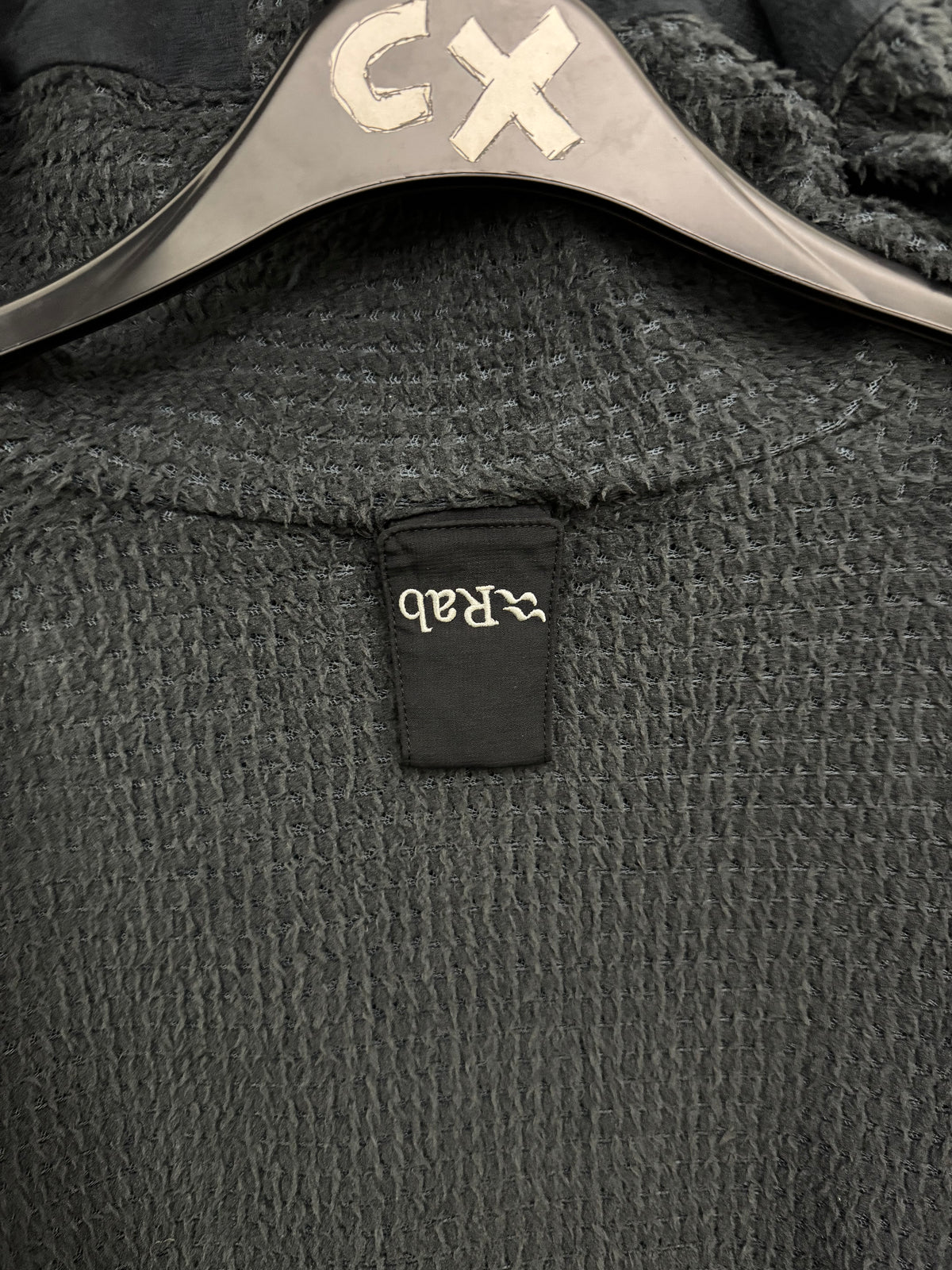 Rab VR Guide Jacket Black Men's XXL 2XL Vapour-Rise Fleece Lined Softshell