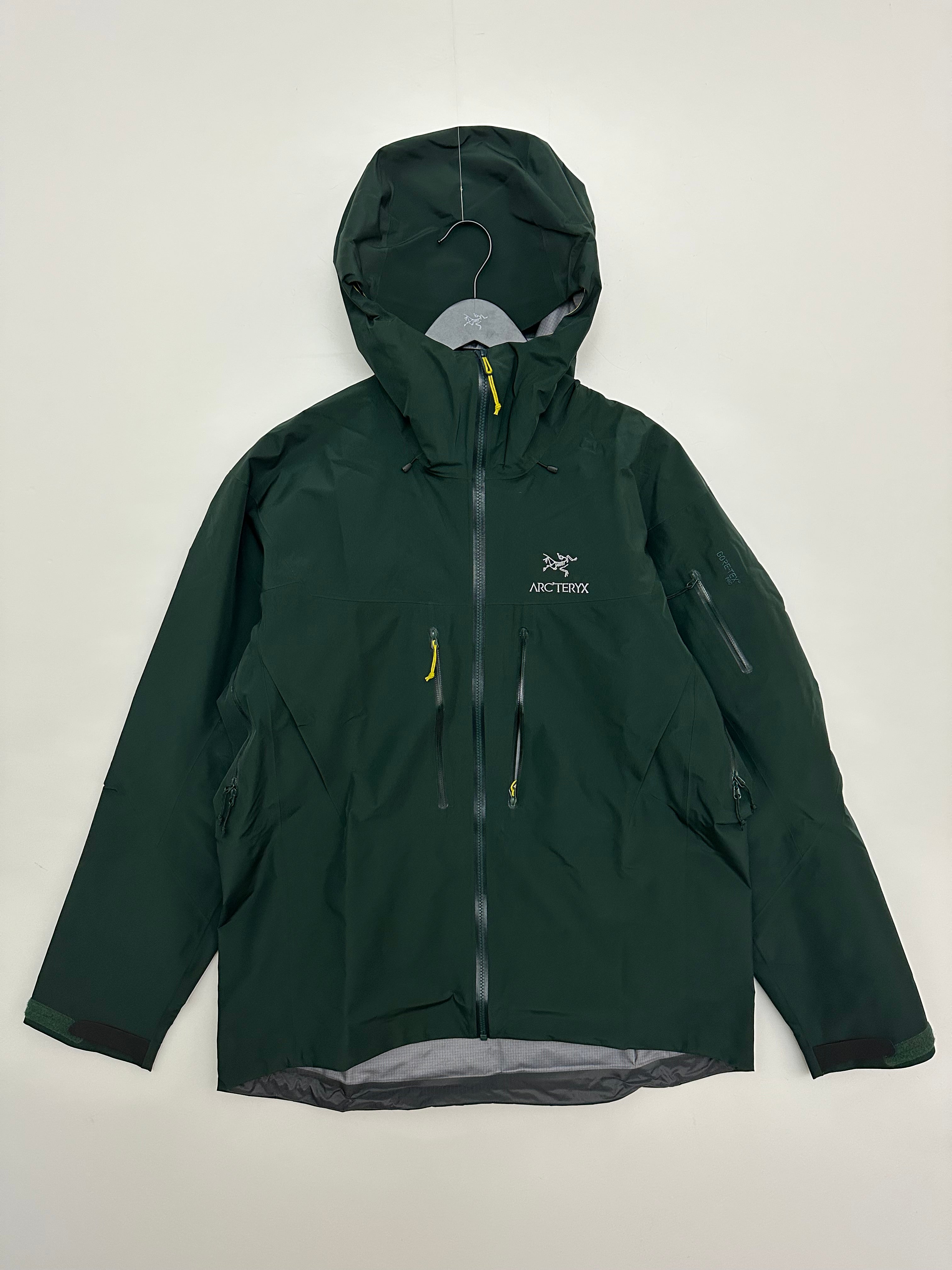 Arc'teryx Alpha SV Jacket Zevan Green Men's XL Extra Large Gore