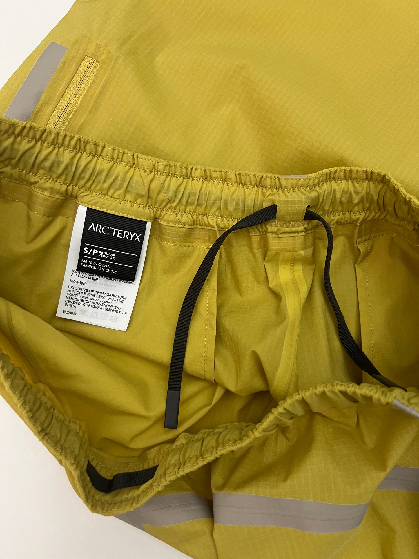 Arc'teryx System A Moroz Overpant Sand Flax Yellow Men’s S Small