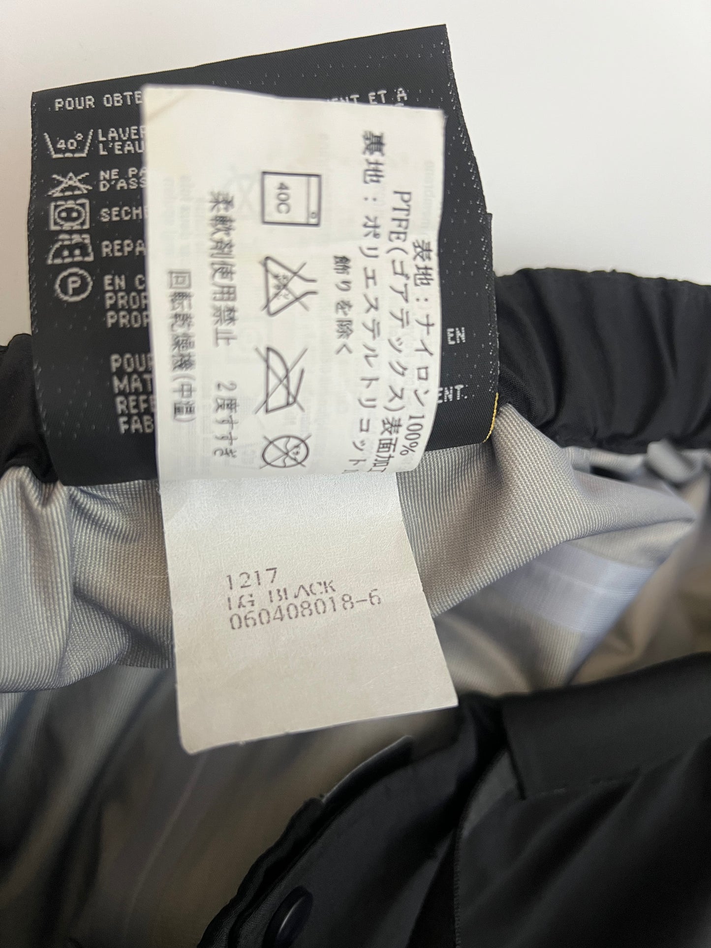 Arc'teryx Sabre Pant Black Men’s L Large Gore-Tex
