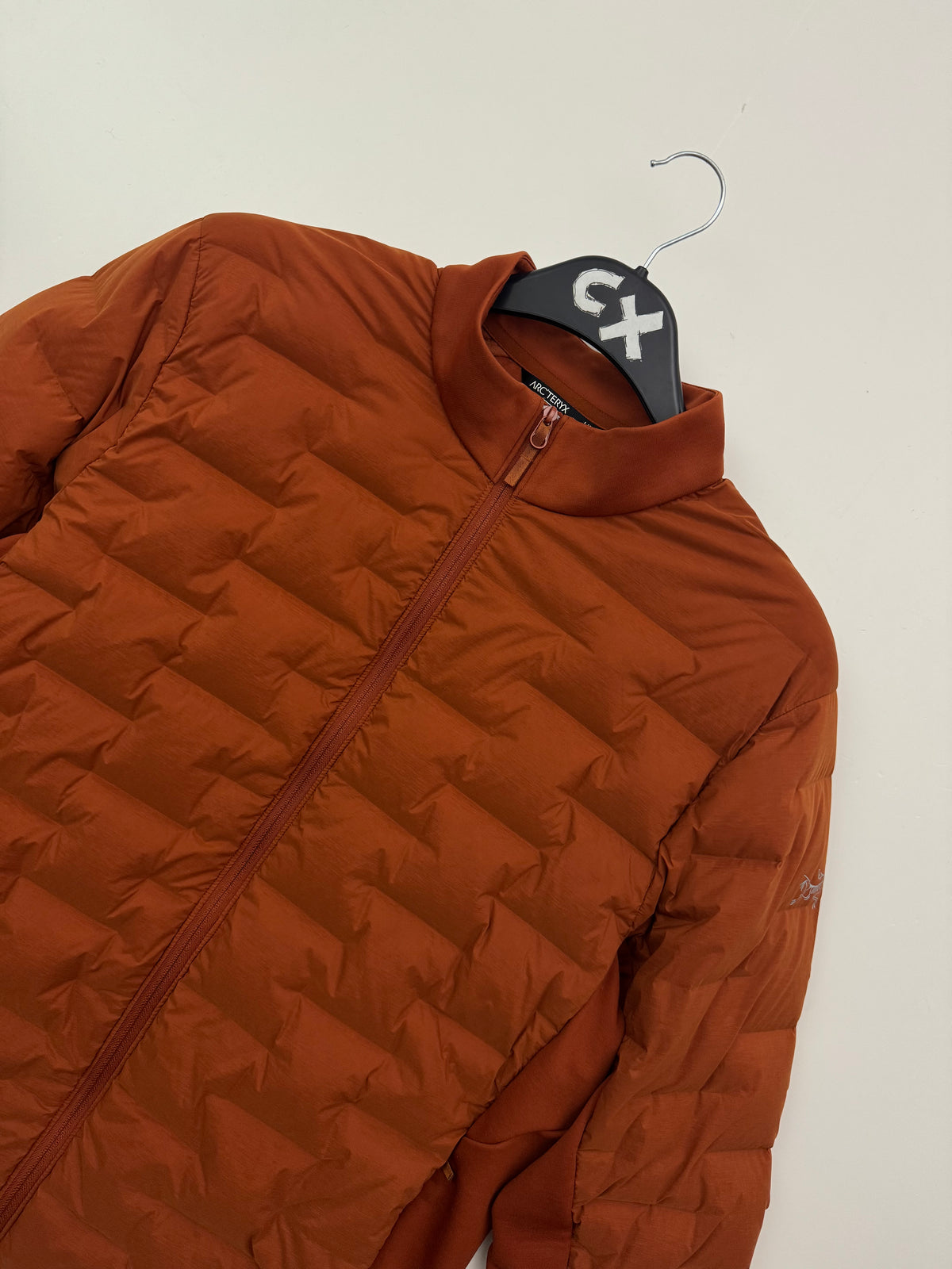 Arc'teryx Kole Down Jacket Komorebi Orange Men's L Large Stretch Puffer Coat