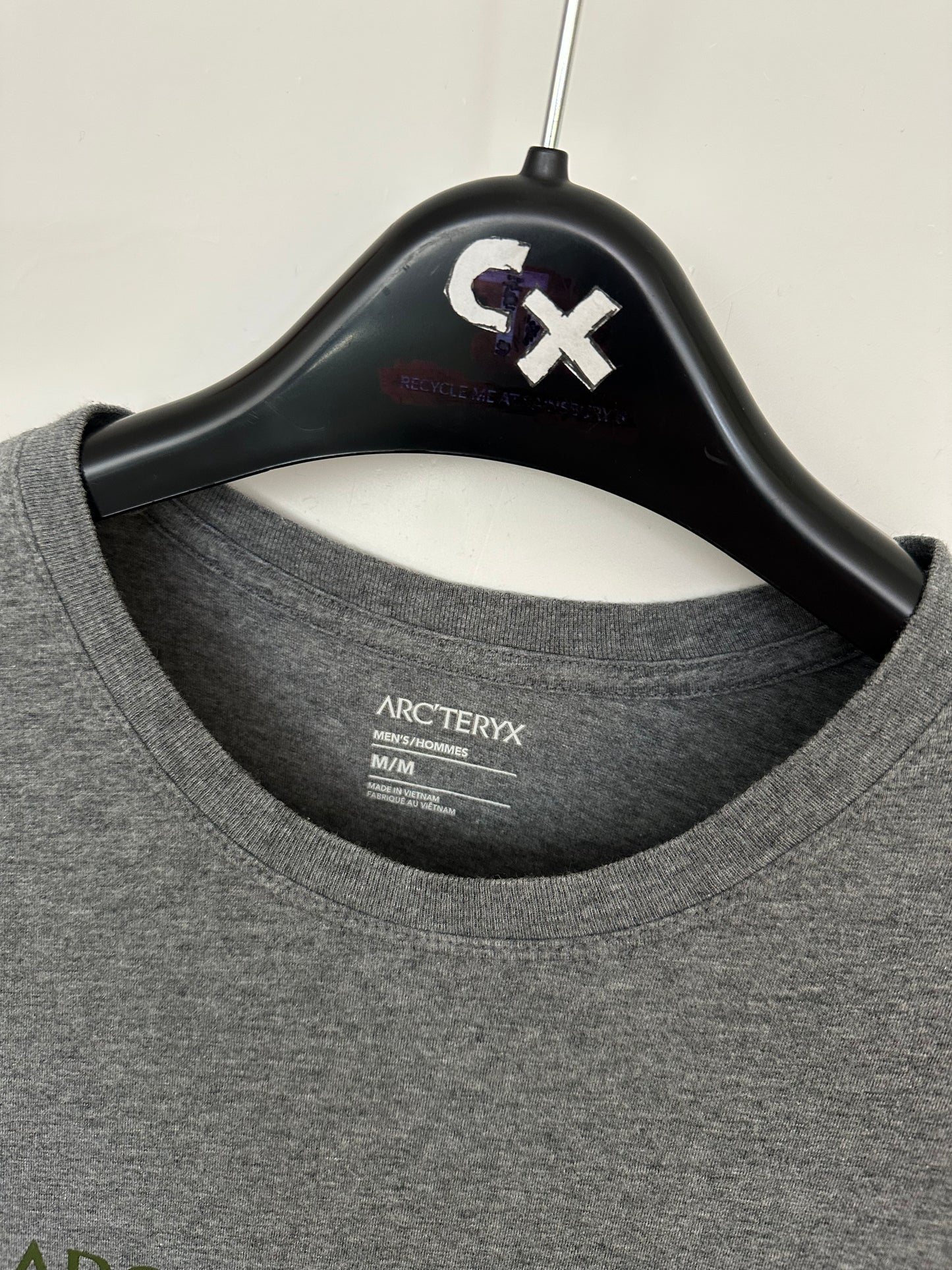 Arc’teryx Lizard Eat Lizard T-Shirt SS Grey Men’s M Medium