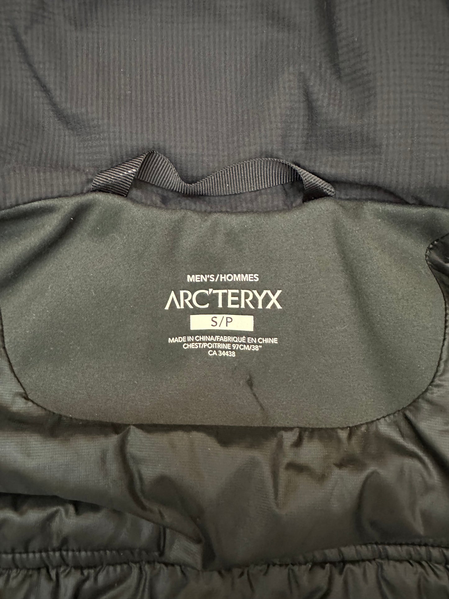 Arc’teryx Rethel Jacket Black Men's S Small Gore-Tex RECCO