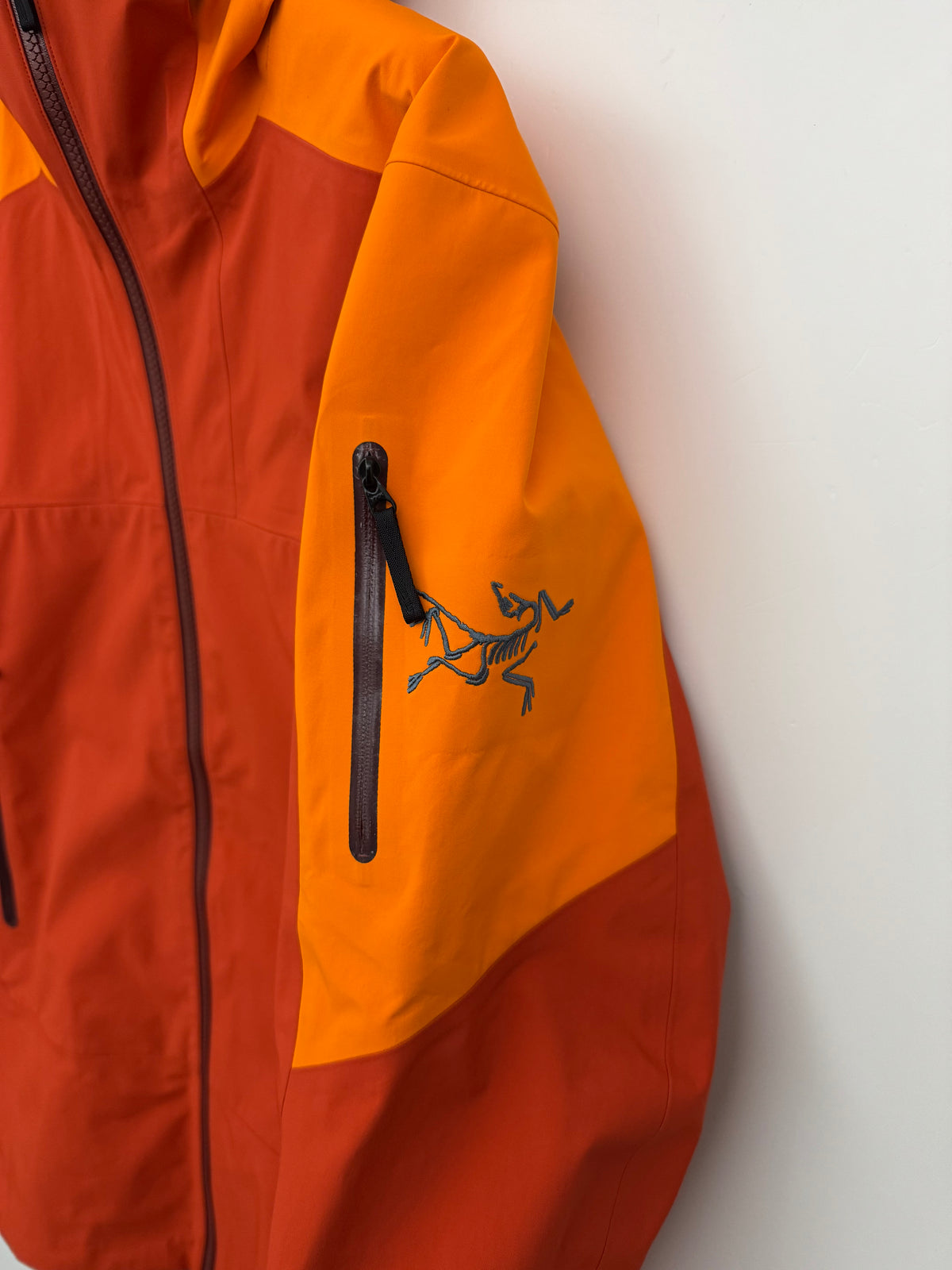Arc'teryx Sabre Jacket Orange Men's S Small Gore-Tex RECCO