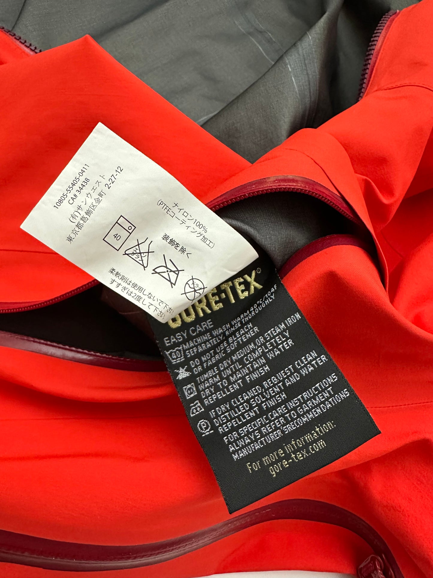 Arc'teryx Beta AR Jacket Red Women's L Large Gore-Tex Pro