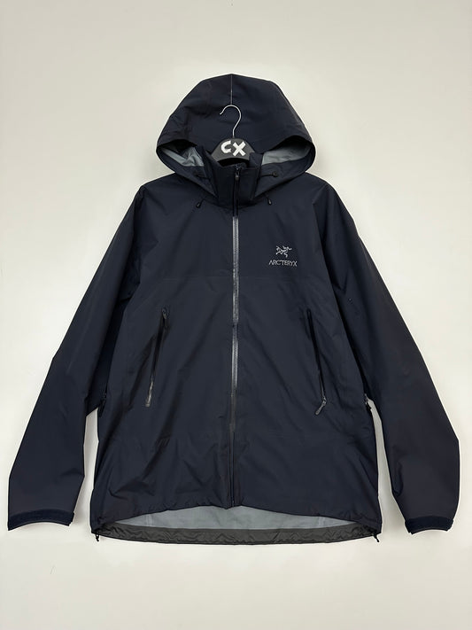 Arc’teryx Beta AR Jacket Black Sapphire Blue Men’s XXL Gore-Tex Pro RECCO