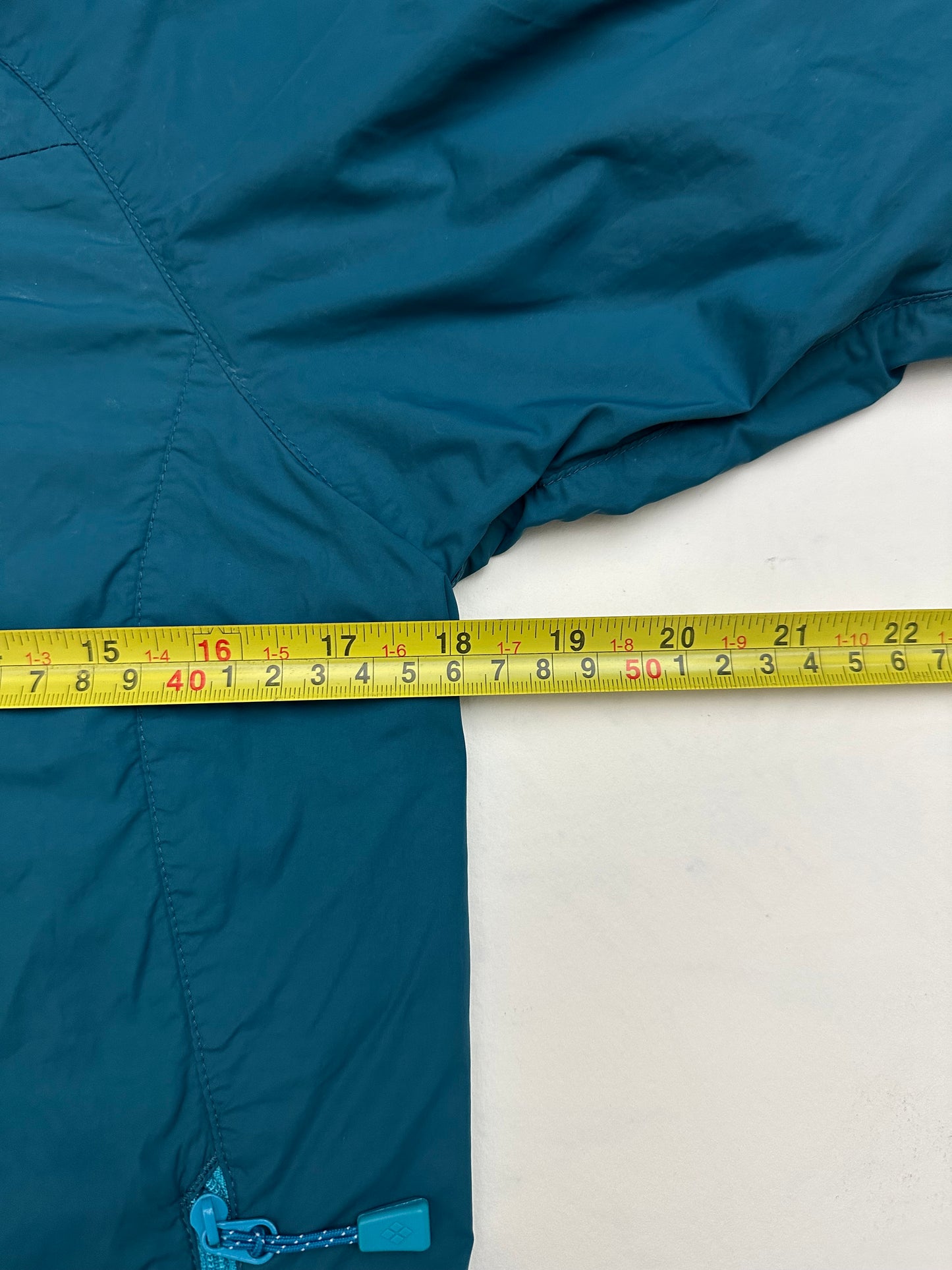 Montbell Light Shell Hooded Jacket Blue Packable Women's M Medium
