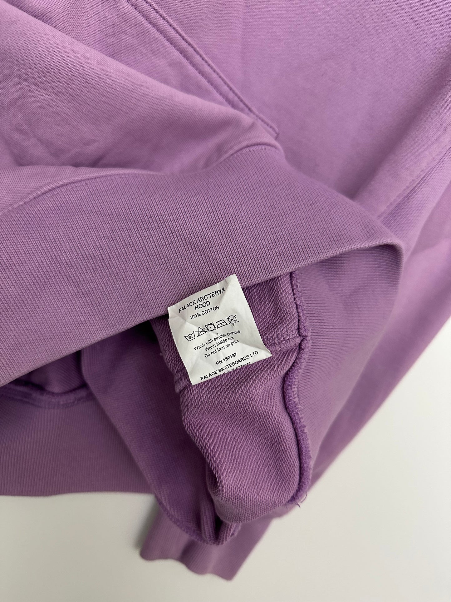 Arc’teryx X Palace Collab Hoody Size S Small Mens Purple / Lilac