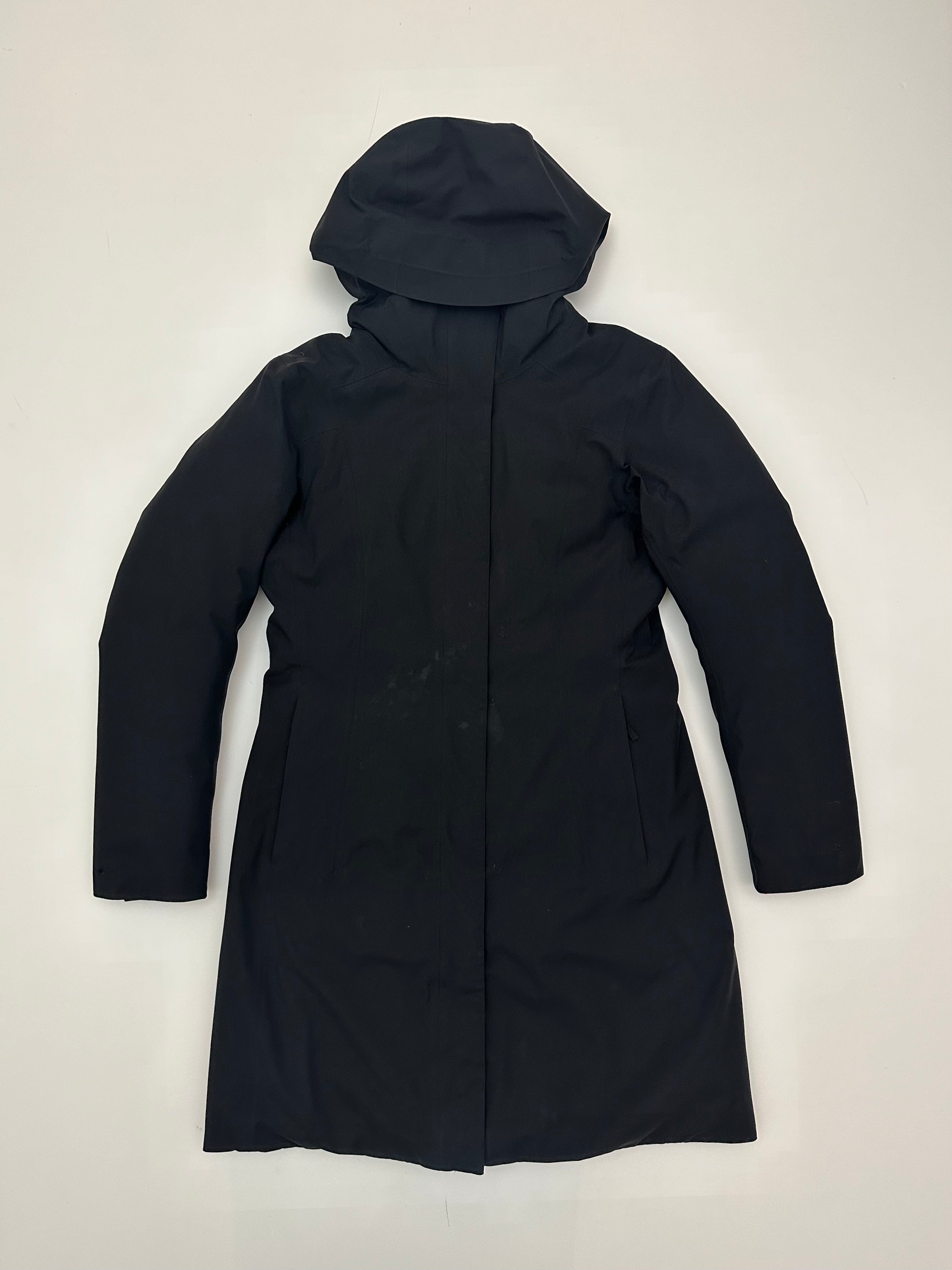 Arc teryx Centrale Parka Black Women s S Small Gore Tex Chamonyx