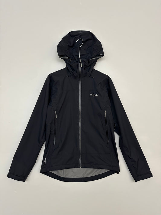 Rab Downpour Plus 2.0 Jacket Men’s XXL Black Waterproof Pertex Shield Shell