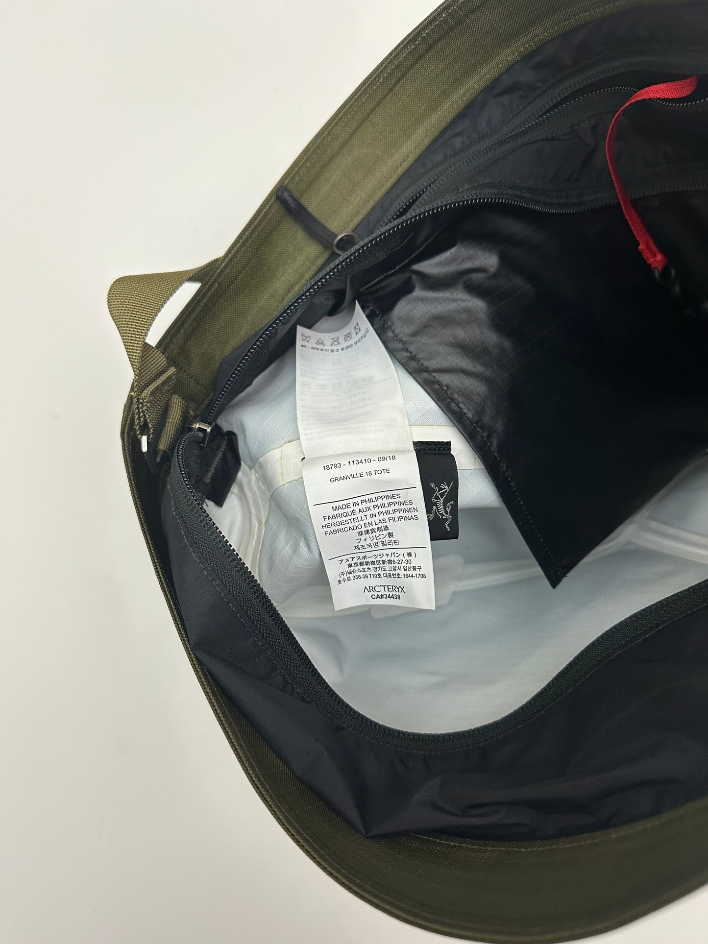 Arc’teryx Granville 18 Tote Bag Bushwhack Green