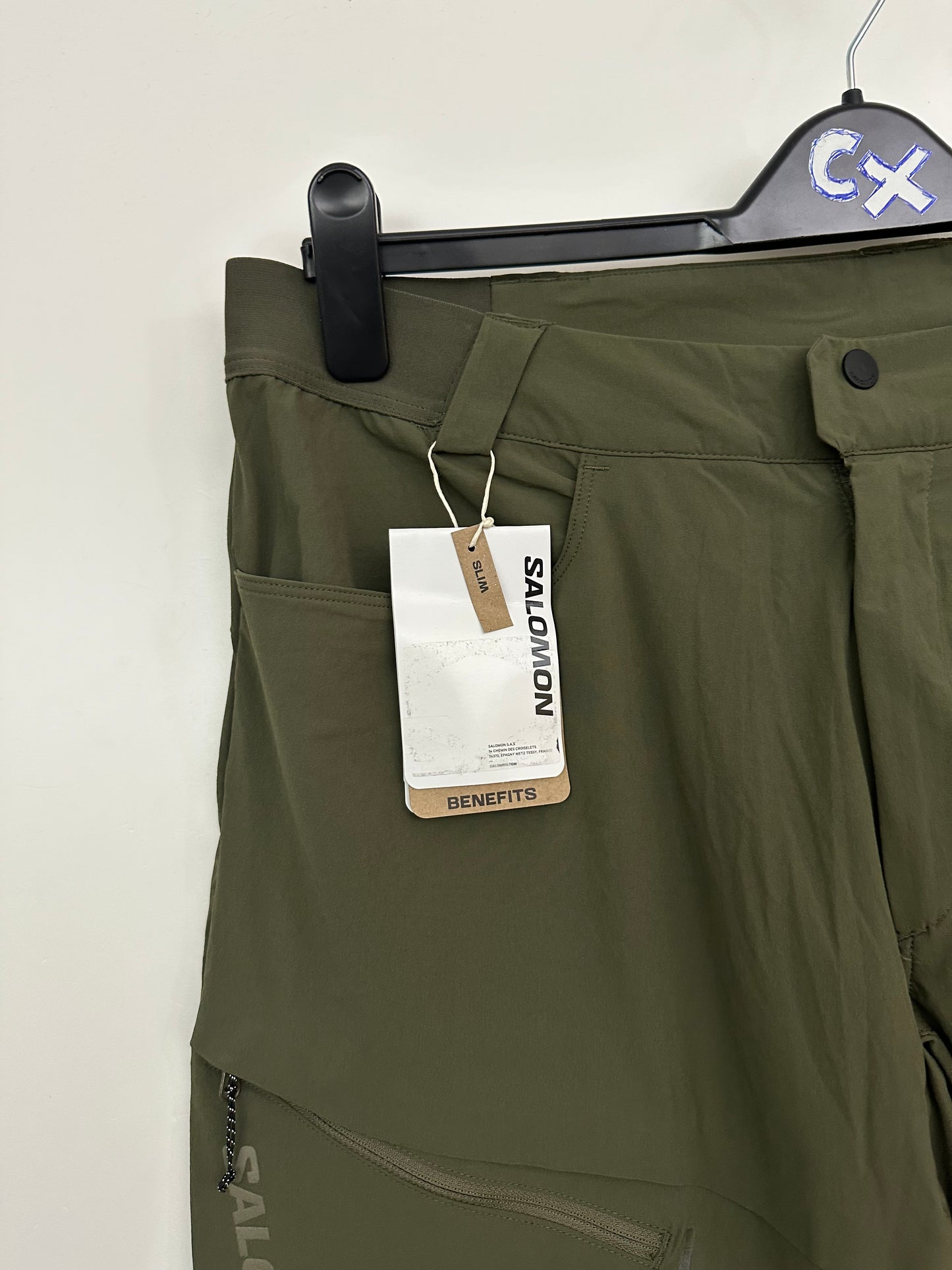 Salomon Men's Wayfarer Pants Size 38R Grape Leaf Green