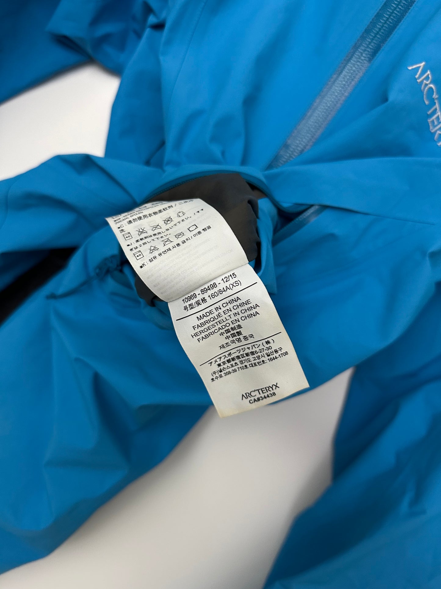 Arc’teryx Beta SL Jacket Blue Women’s XS Extra Small Gore-Tex