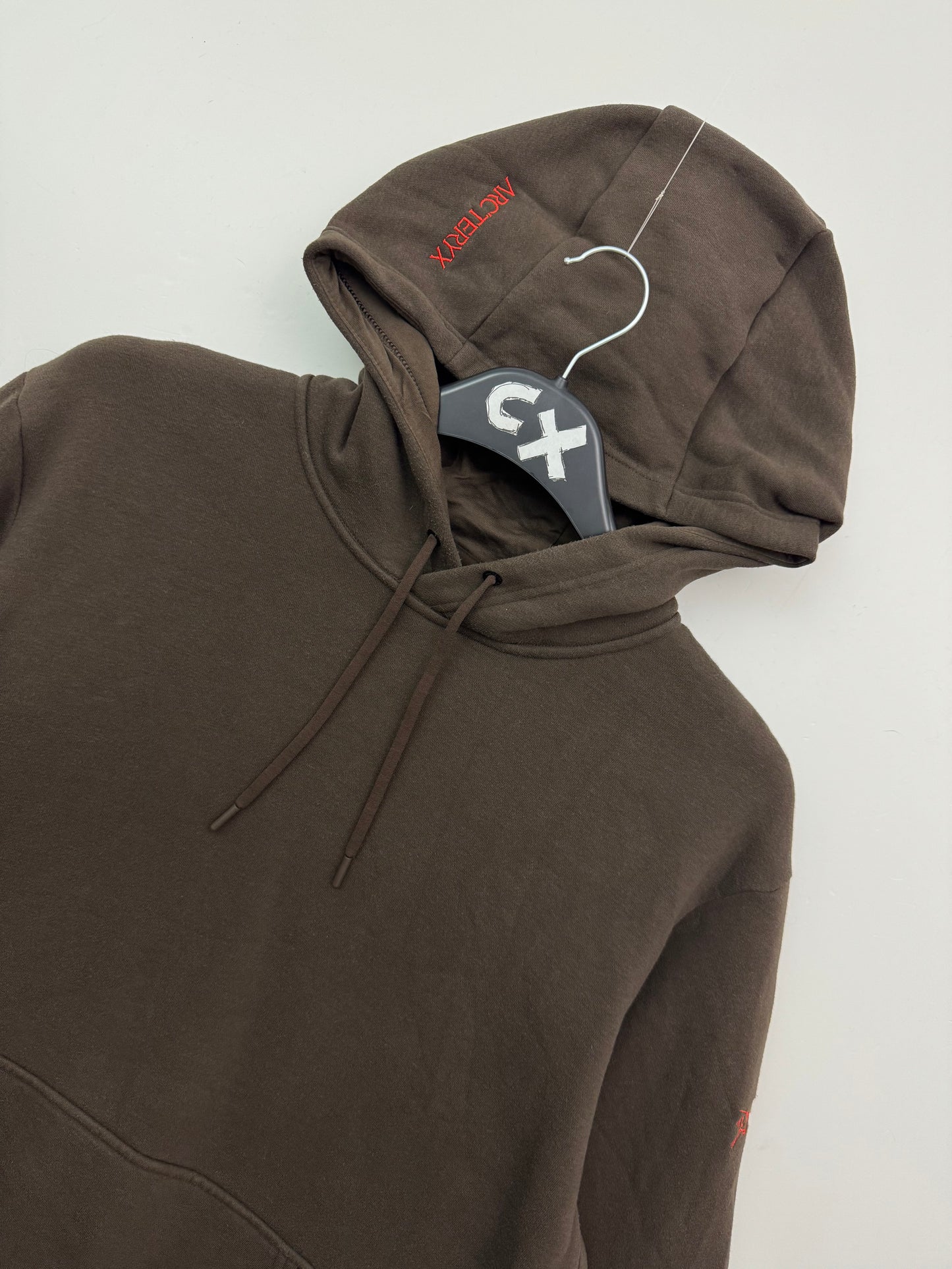 Arc'teryx Emblem Fleece Hoody Men's L Large Carob Brown