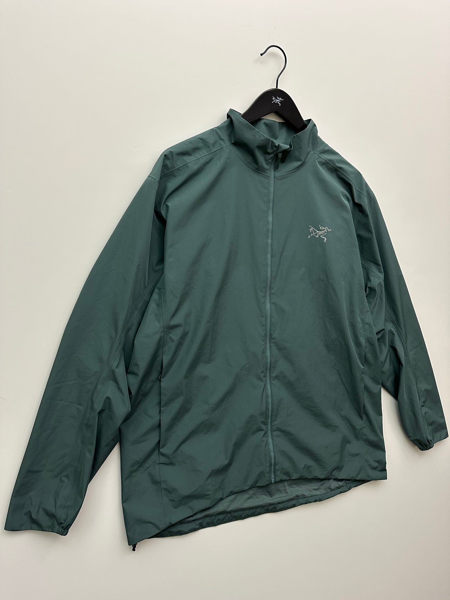 Arc’teryx Solano Jacket Boxcar Green Men’s XL Extra Large Gore-Tex Infinium